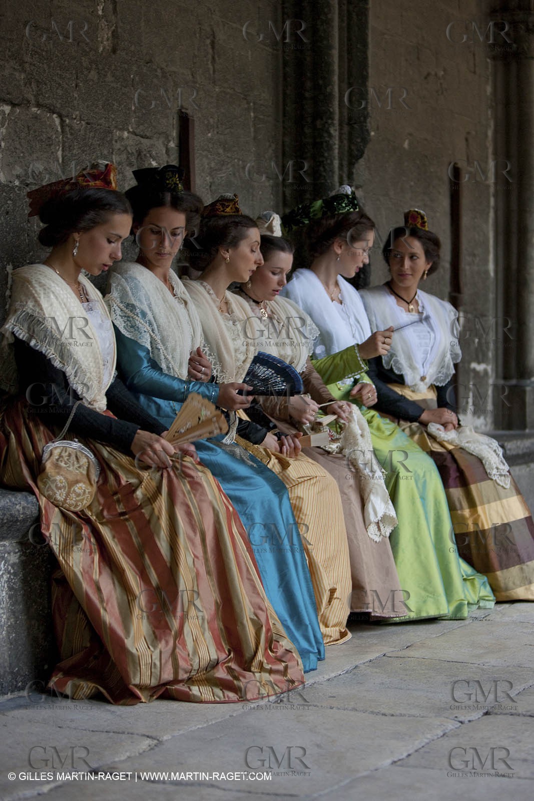 Arles (FRA,13), 2009, Photos for the Queen of Arles calendar