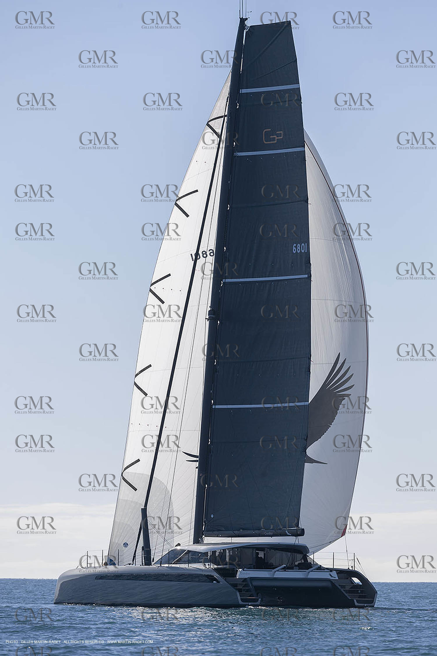 05 02 2019, La Grande Motte (FRA,34), Gunboat 68 sail testing  2
