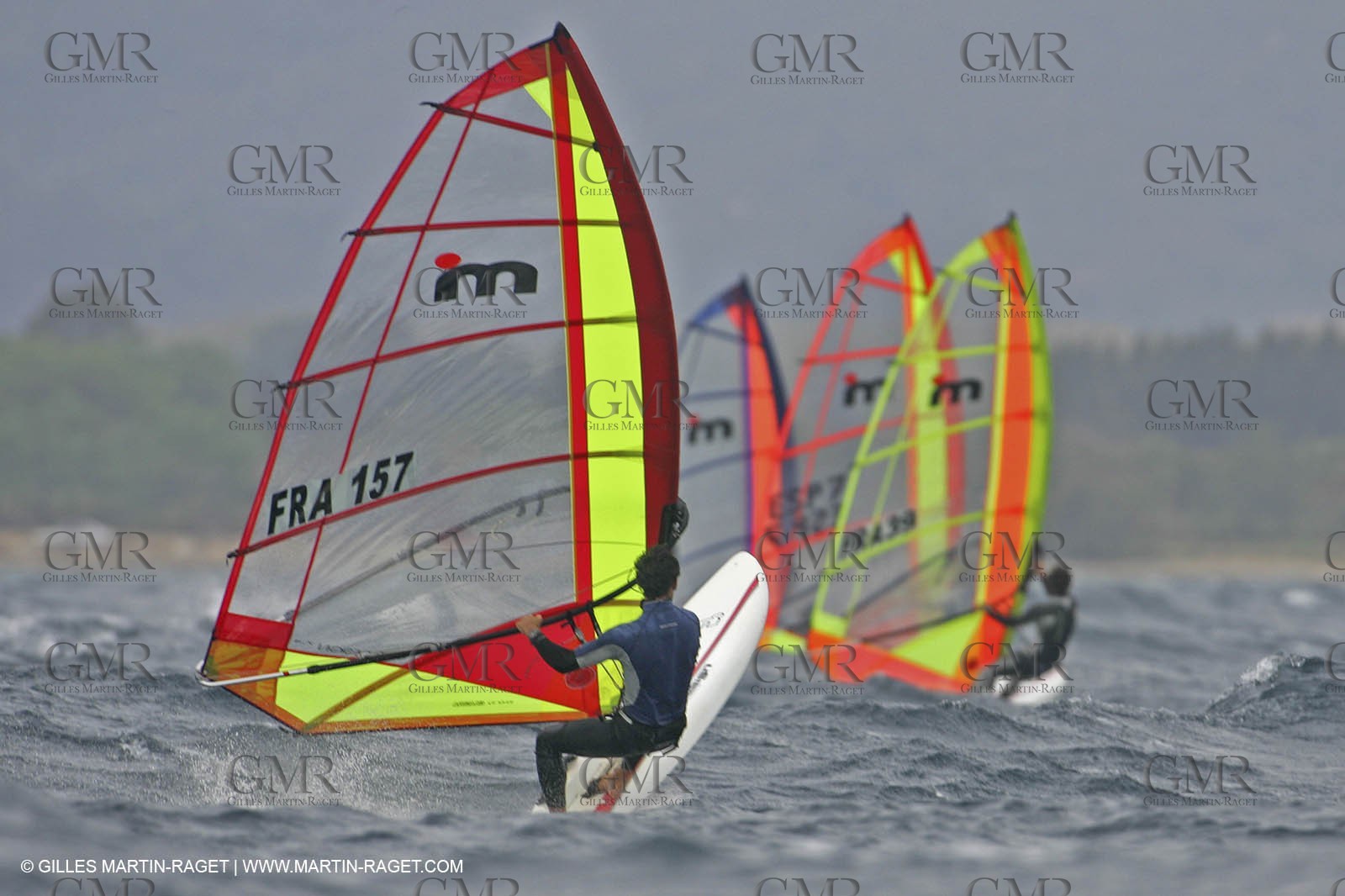 Semaine Olympique Française de Voile 2005 - Jour 1 - Mistral