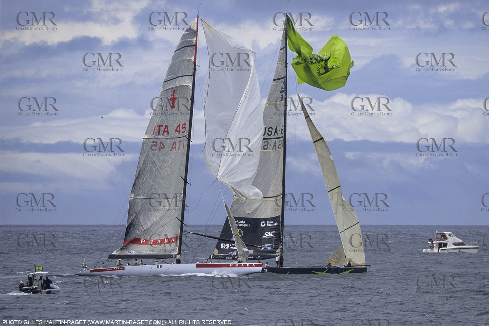 Yacht racing, 30th America's Cup 2000, Auckland (NZL), Luna Rossa