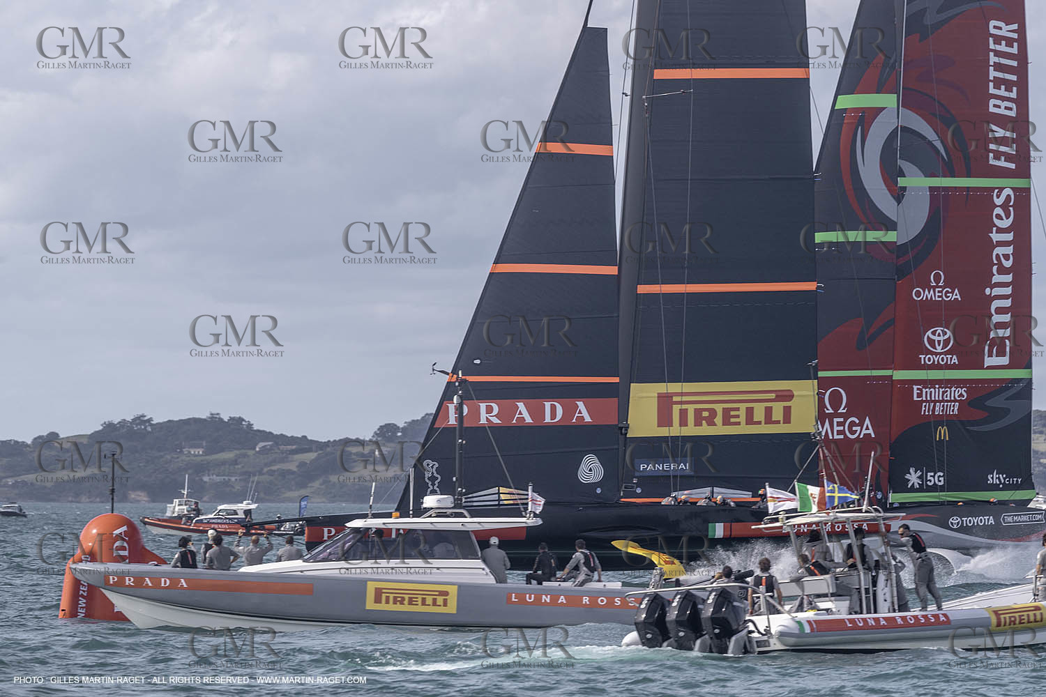08 12 2020 - Auckland (NZL) - 36th America's Cup - Practice Sessions - Day 1