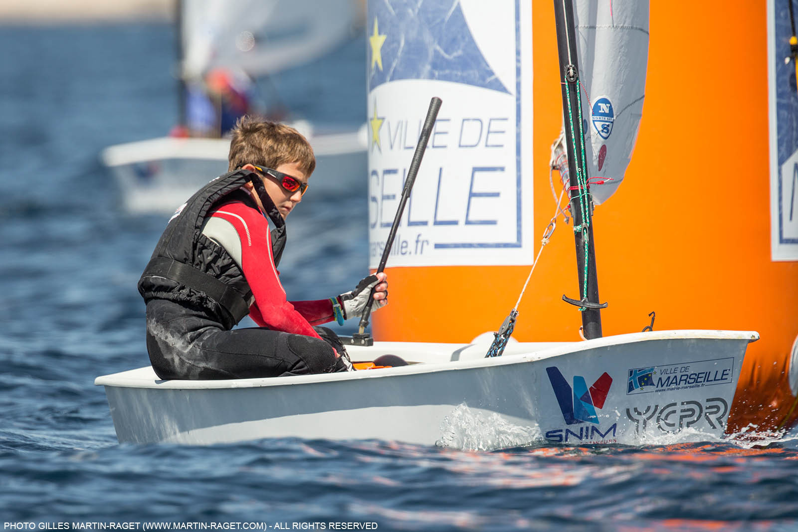14 04 2016, Marseille (FRA,13), SNIM Dériveurs, Coupe Internationale de Printemps Optimist, Day 4
