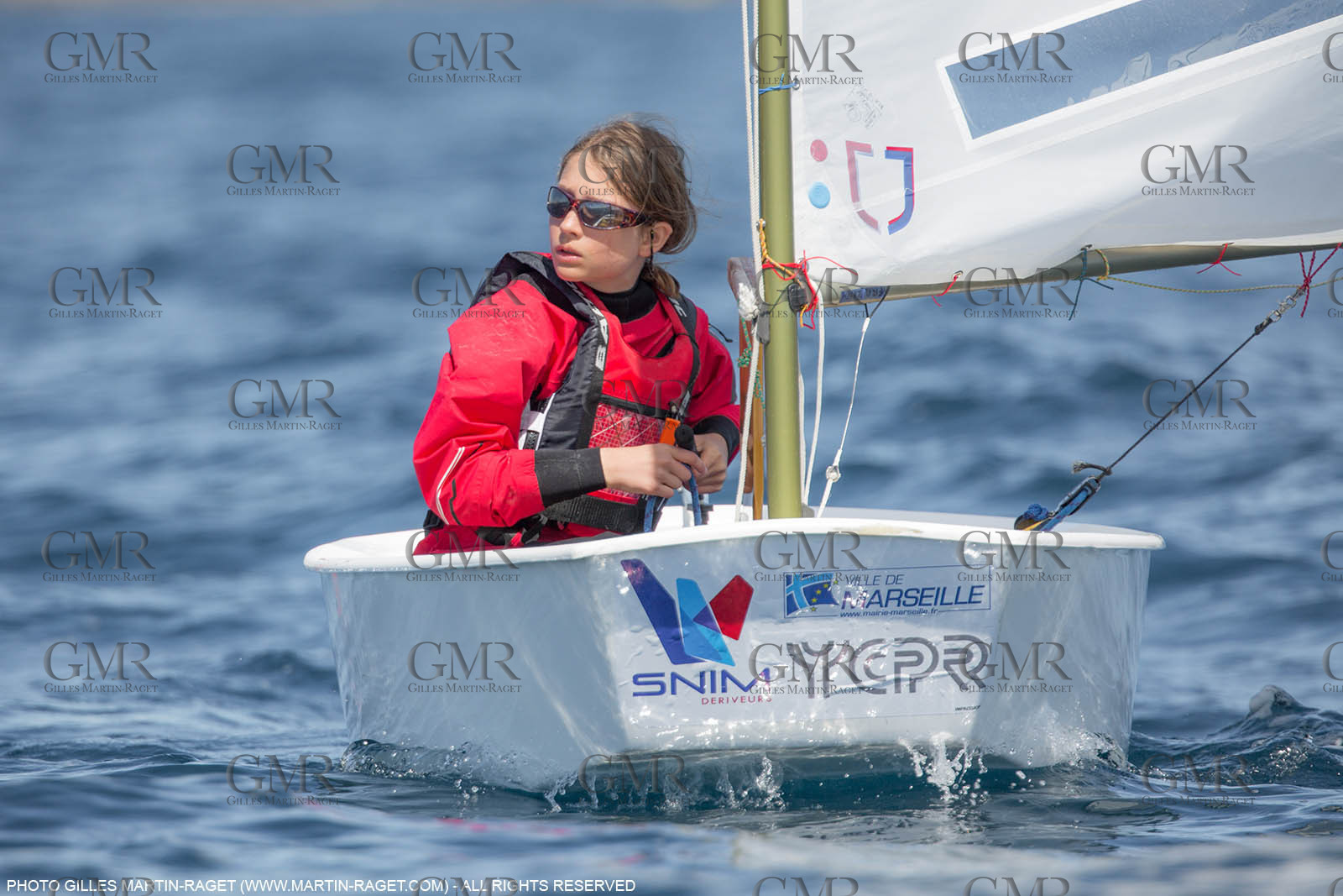 14 04 2016, Marseille (FRA,13), SNIM Dériveurs, Coupe Internationale de Printemps Optimist, Day 4