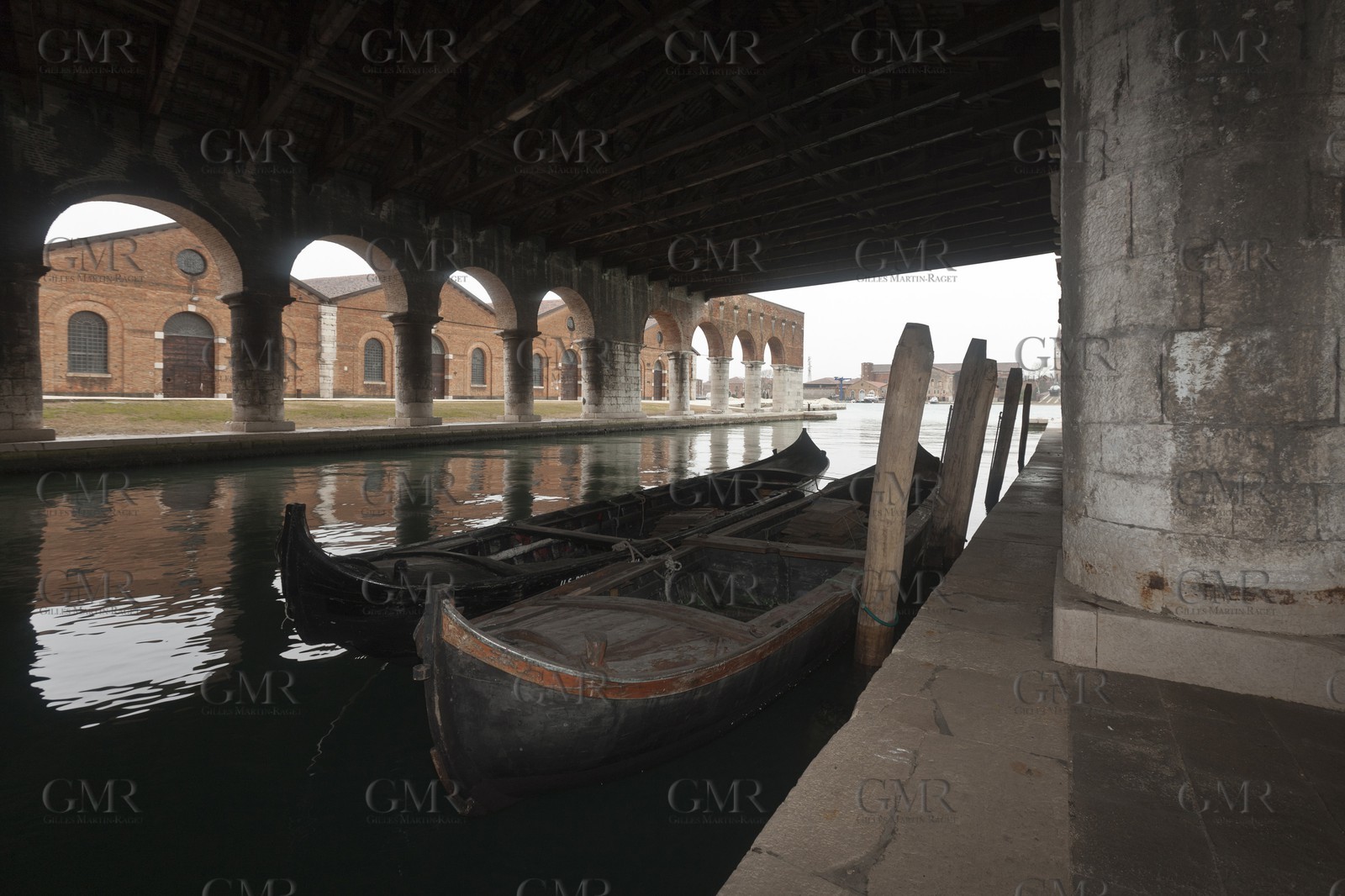 20 02 2012 - Venezia (ITA) - 34th America'sCup - Venezia 2012 America's Cup World Series - The Arsenale where the AC45 moorings, public village, media center and Club 45 will be located