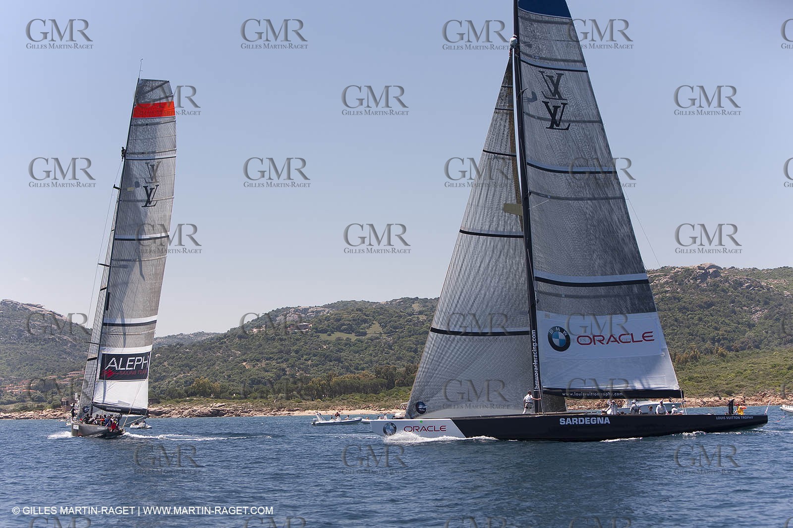 23 05 2010 - La Maddalena (ITA, Sardinia) Louis Vuitton Trophy - BMW ORACLE Racing - Racing Day 2