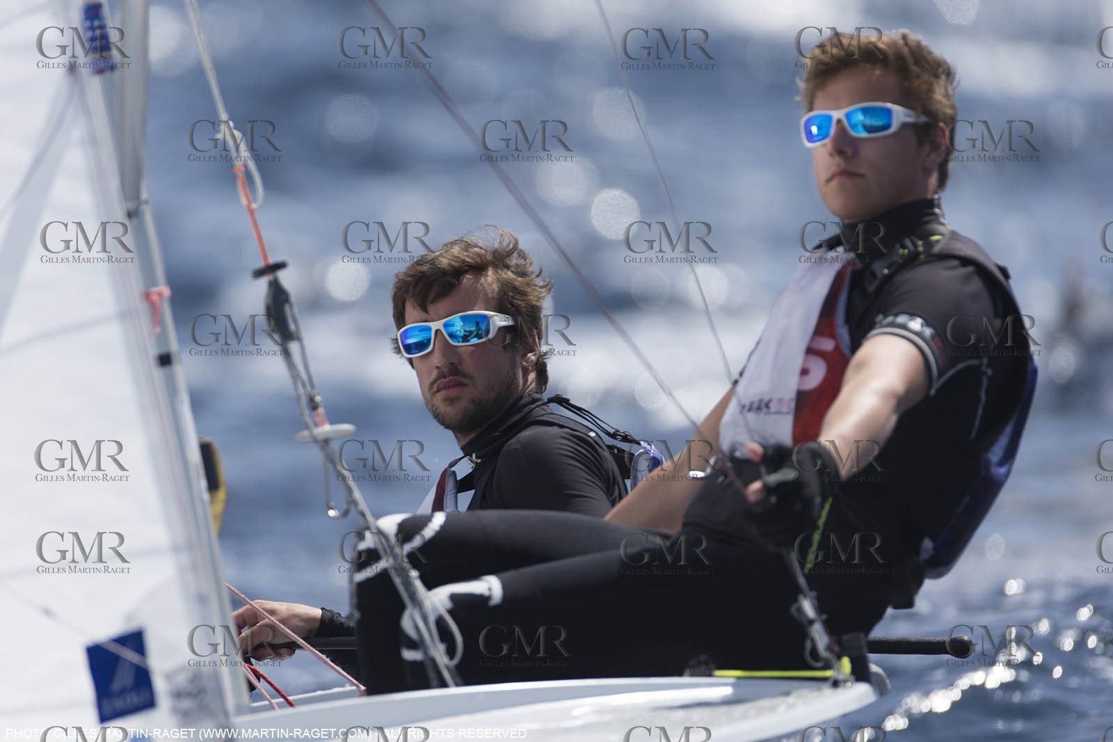 10 04 2015, Marseille (FRA), Yachting Club de la Pointe Rouge - Coupe Internationale de Printemps des 470, Day 3