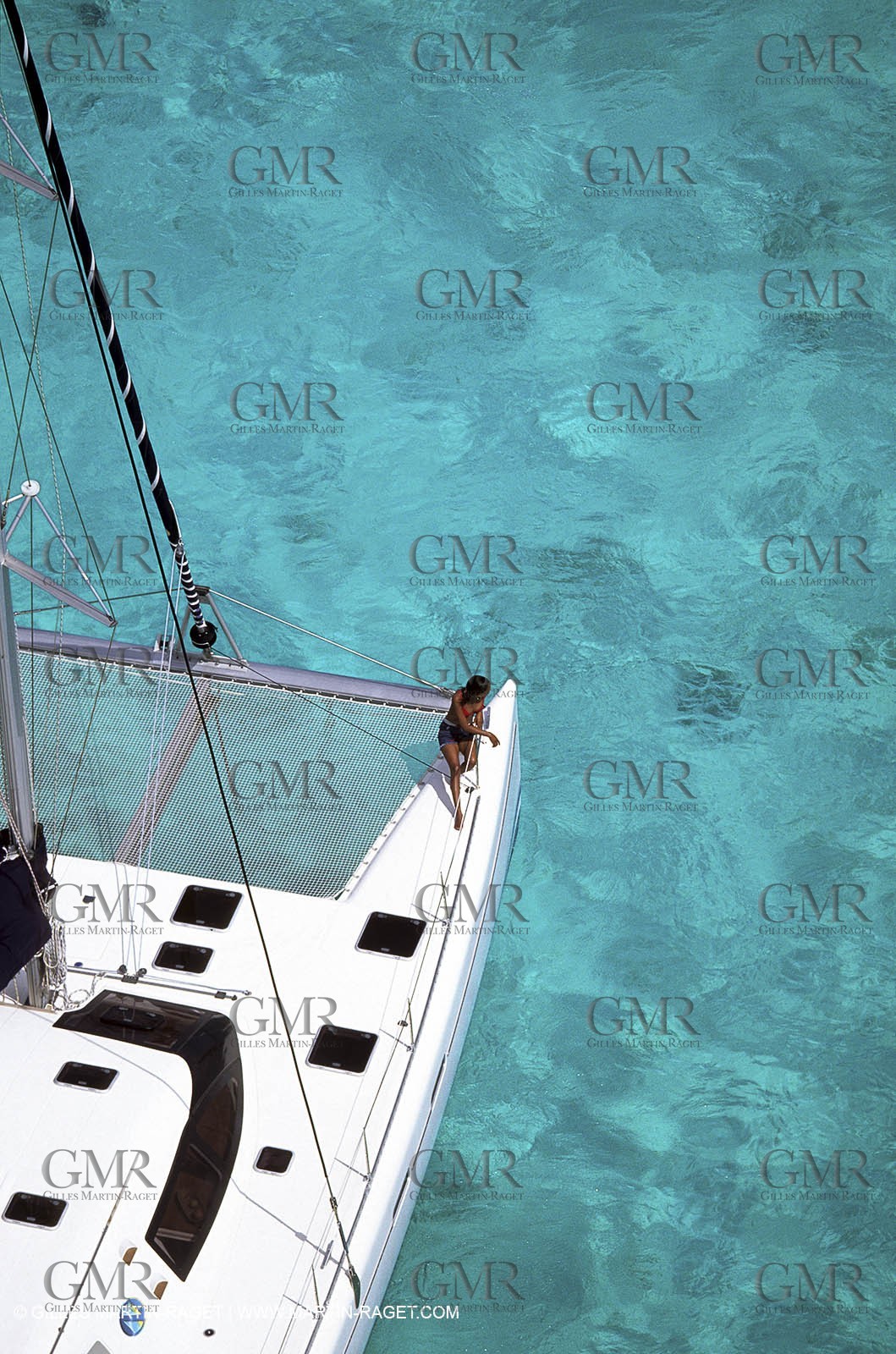 Cruising multihull mooring