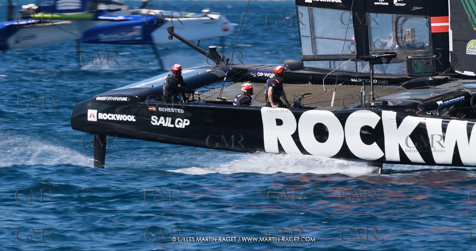 10 09 2025, Saint-Tropez,(FRA), Rockwool SailGP France Saint-Tropez, Race Day 1