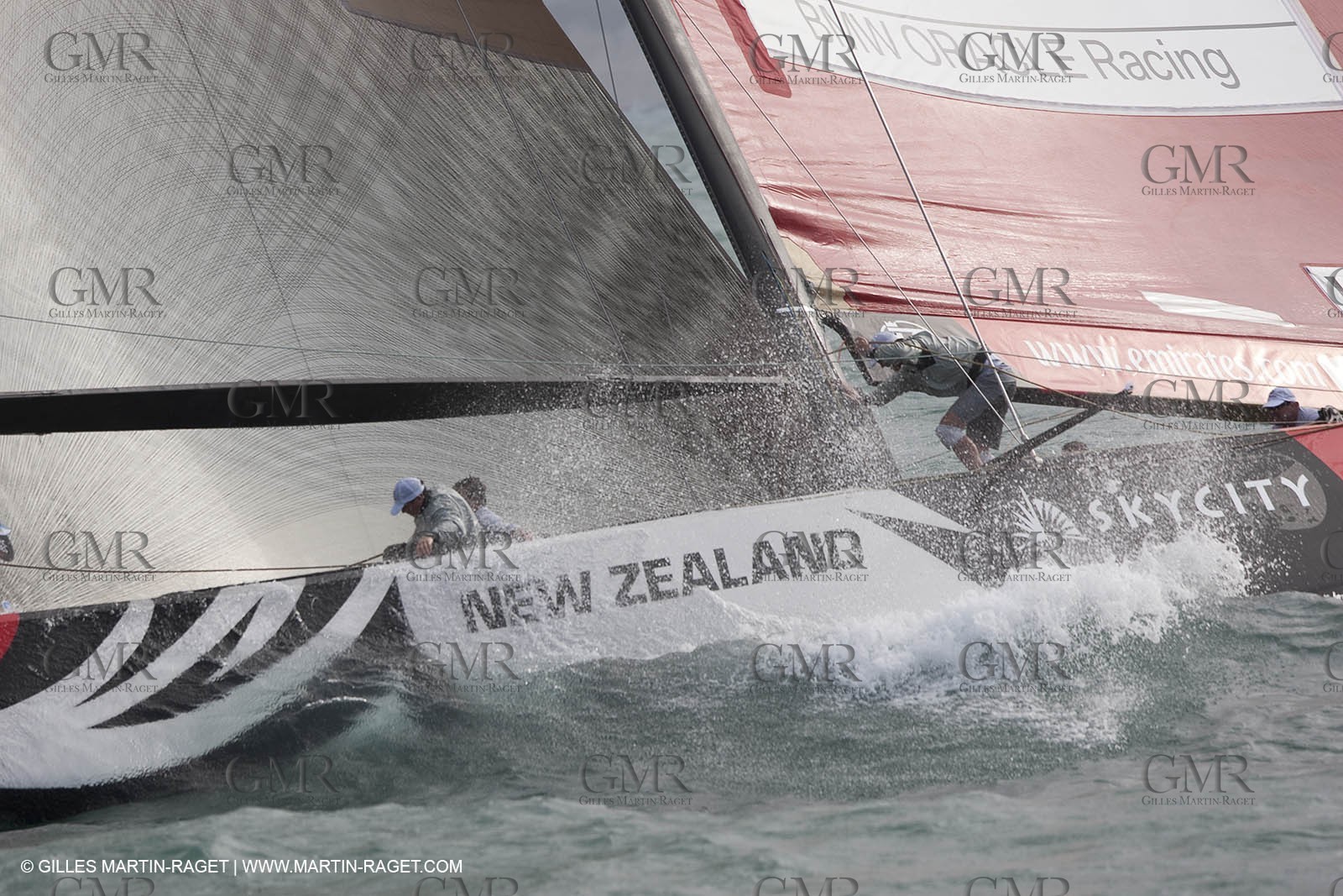 05 02 2009 - Auckland (NZL) -  Louis Vuitton Pacific Series -  Racing Day 4 - Round Robin 2