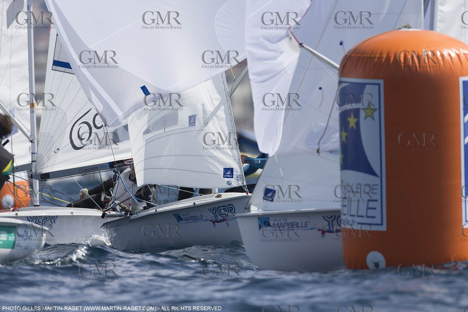 12 04 2015, Marseille (FRA), Yachting Club de la Pointe Rouge - Coupe Internationale de Printemps des 470, Final Day