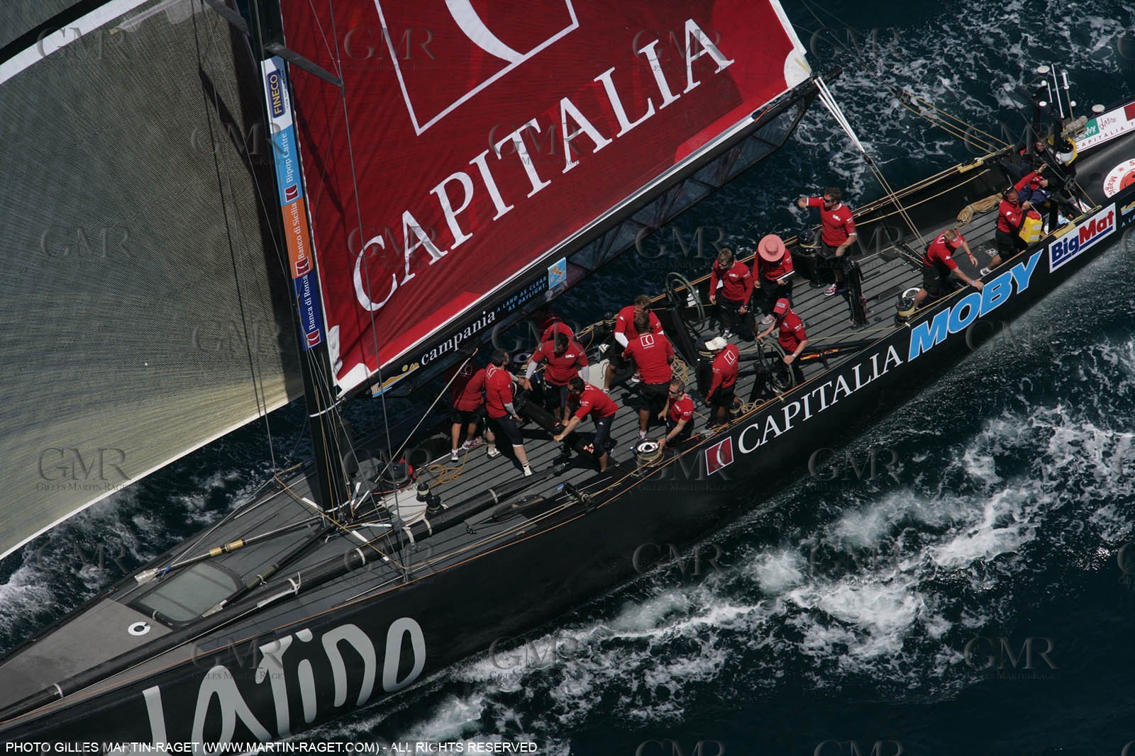 09 05 2007-Valencia (Spain)- 32nd America's Cup - Louis Vuitton Cup - RR2 - Day 11 - BMW ORACLE Racing