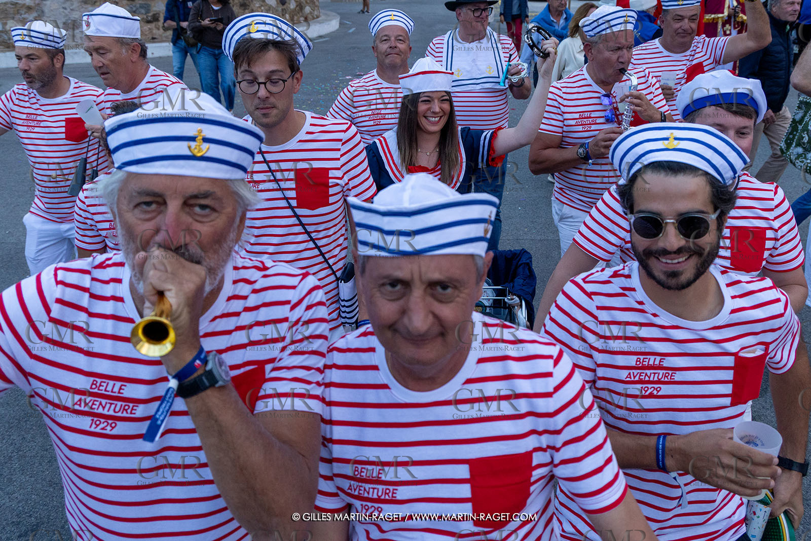02 10 2025, Saint-Tropez (FRA), Les Voiles de SAint-Tropez 2025, Défilé des équipages
