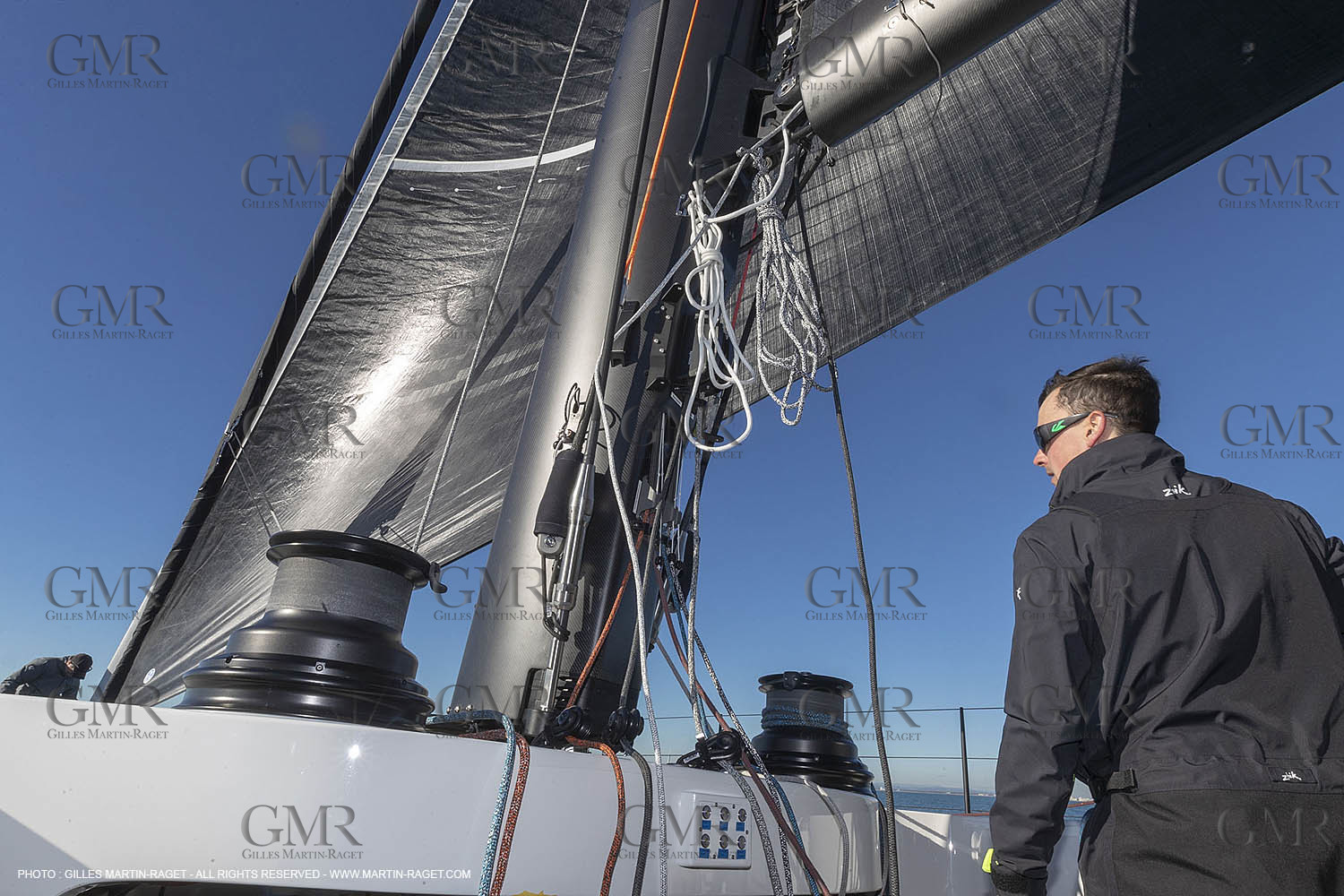 05 02 2019, La Grande Motte (FRA,34), Gunboat 68 sail testing  2