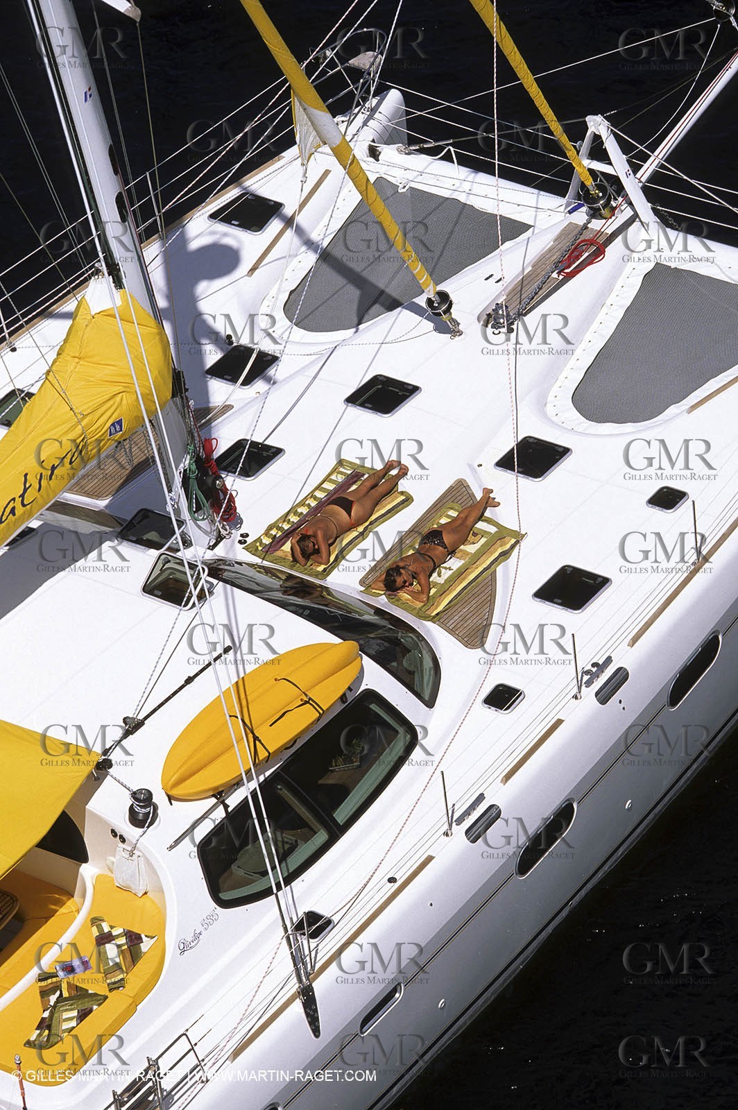 Cruising multihull mooring