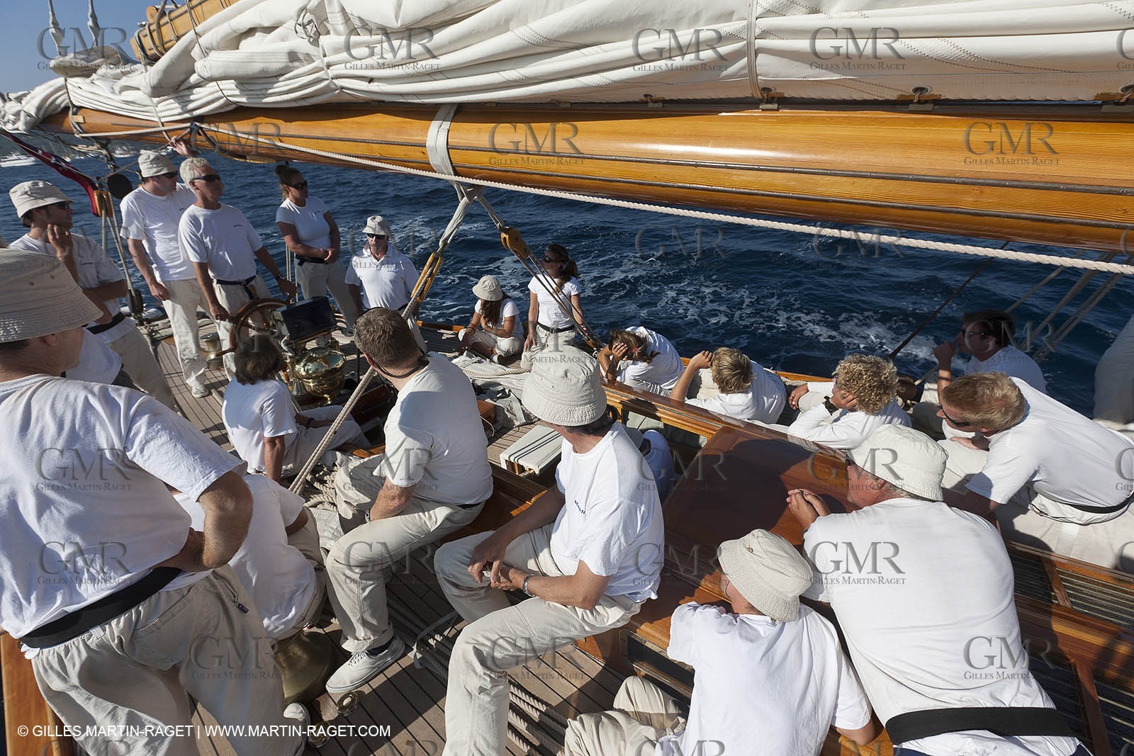 01 10 2011 - Saint Tropez (FRA,13) - Voiles de Saint Tropez 2011 - Classic Yachts - Day 5 - Onboard Mariquita