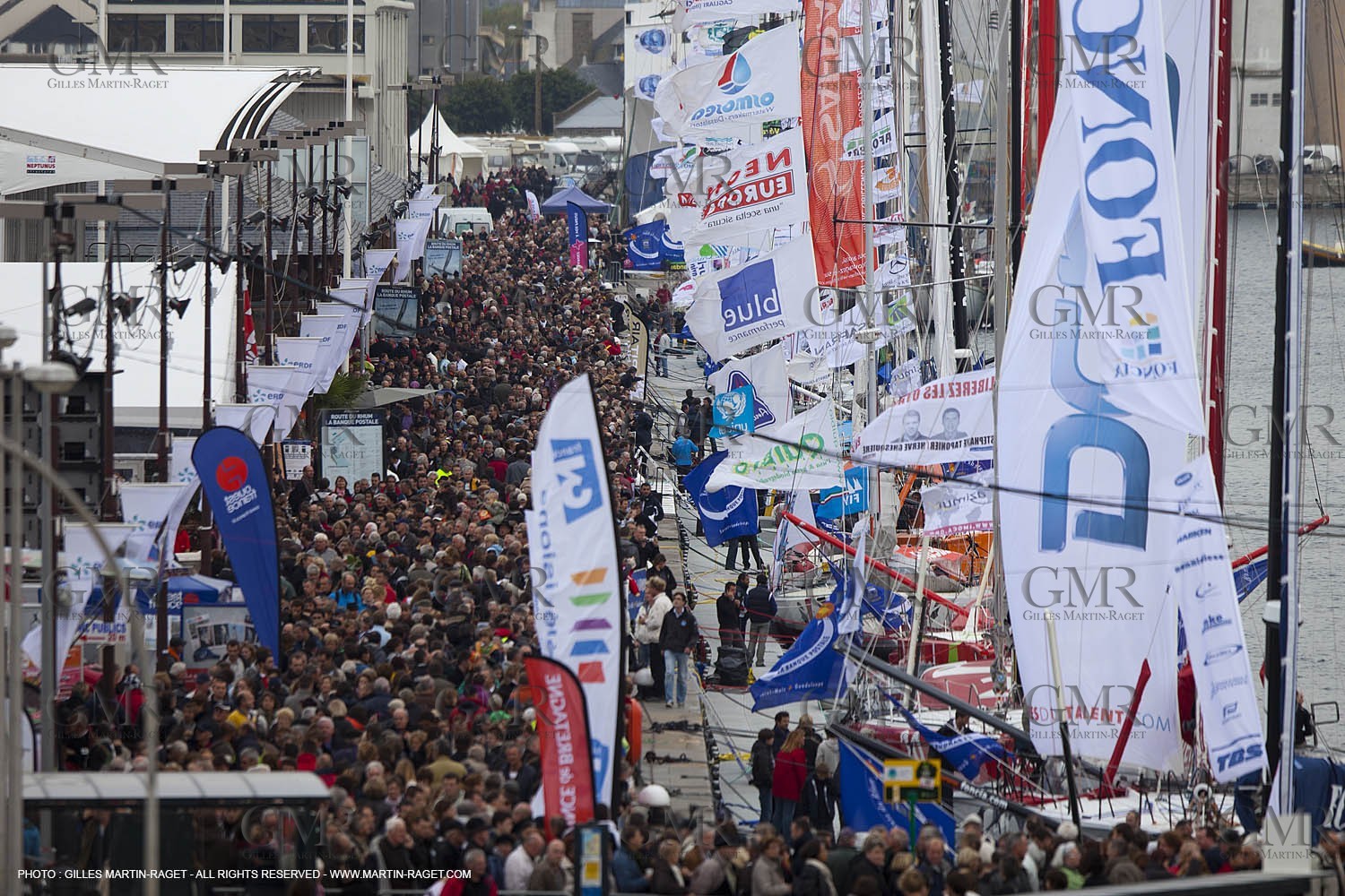 29 10 2010 - Saint Malo (FRA, 35) - Route du Rhum 2010 - Ambiances in Saint Malo prior to the start