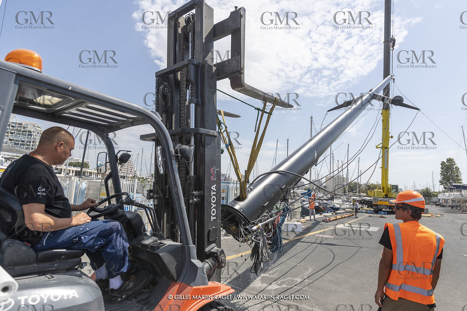 22 07 2020, La Grande Motte (FRA), Gunboat, Gunboat 68 SeaTilt launch