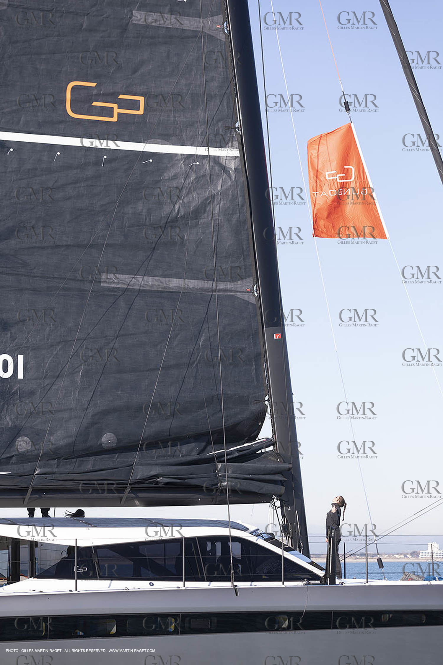 05 02 2019, La Grande Motte (FRA,34), Gunboat 68 sail testing  2