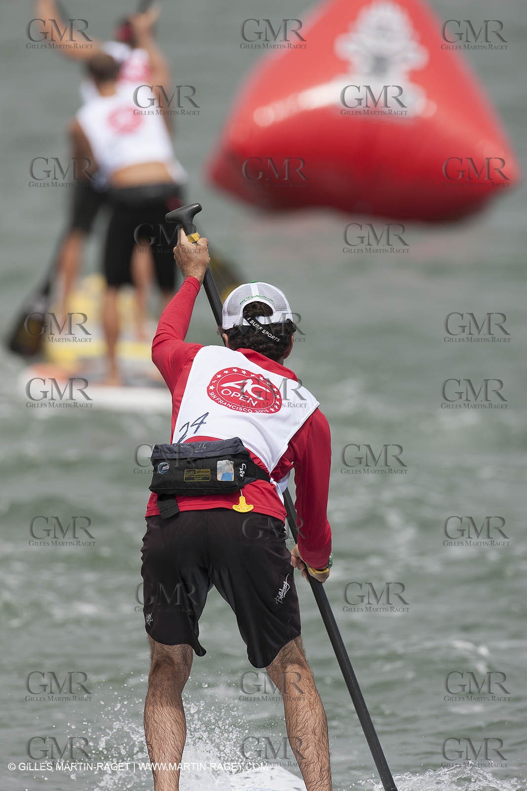 01 09 2013 - San Francisco (USA,CA) - 34th America's Cup - AC Village at Marina Green, AC Open, Stand Up Paddle