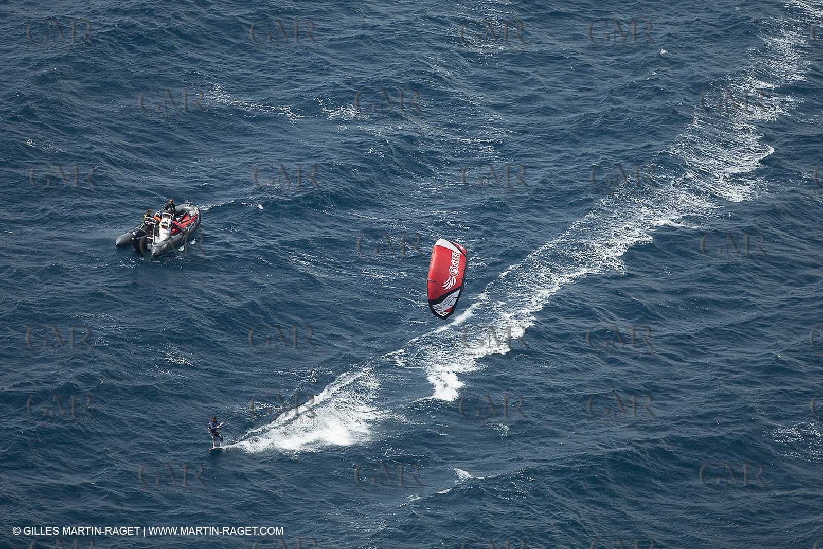 Kite Surf at Almanarre spot near Hyères (FRA,83) - 29 07 2014