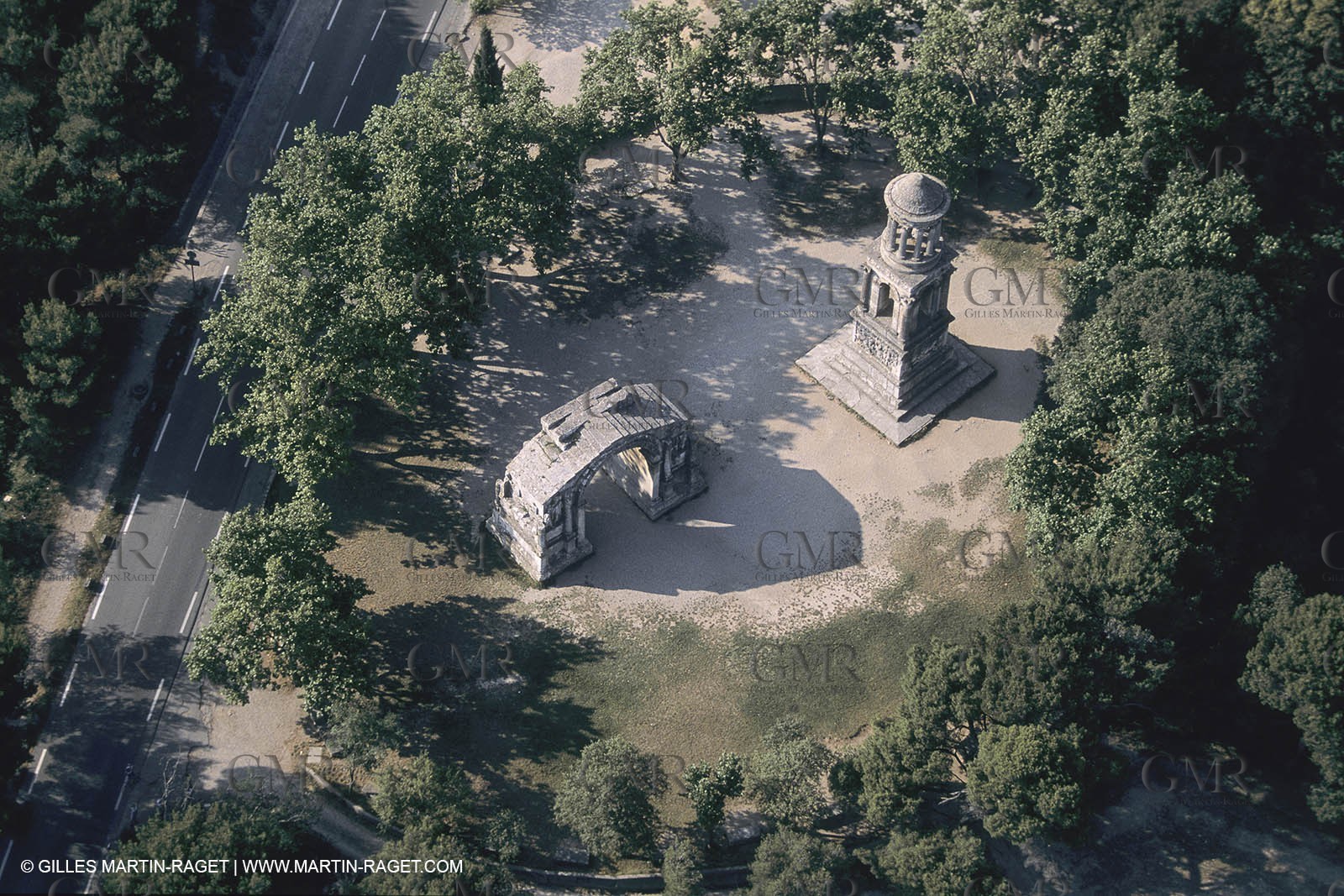 France, Provence, Les Alpilles, Saint Rémy de Provence, Les Antiques