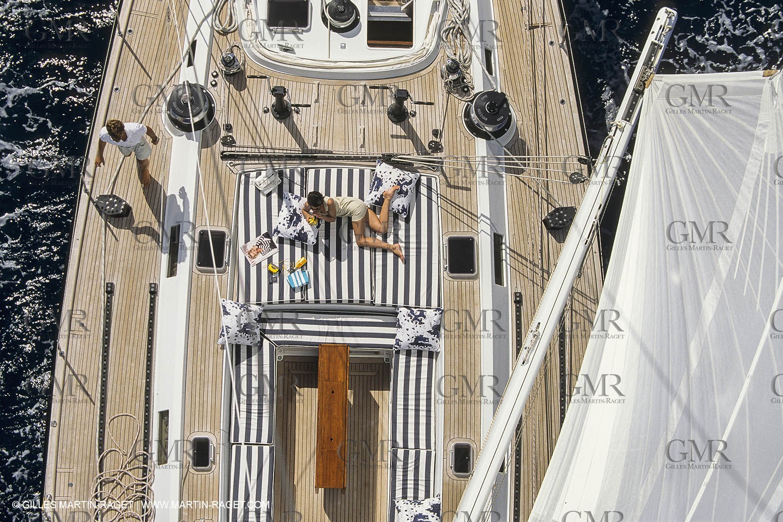 Sailing, cruising, people, women