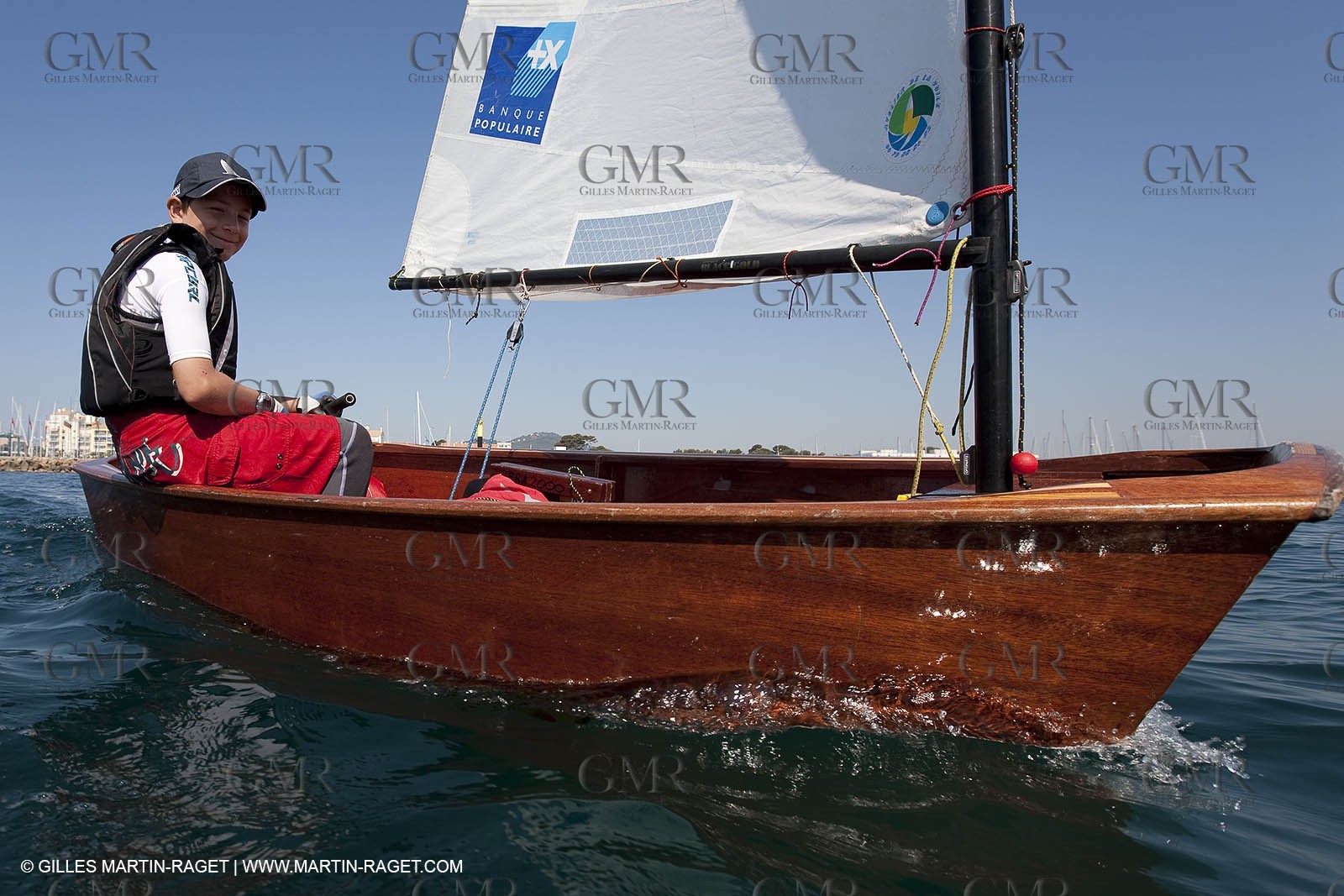 24 05 2010 - Hyères (FRA,83) - wooden optimist