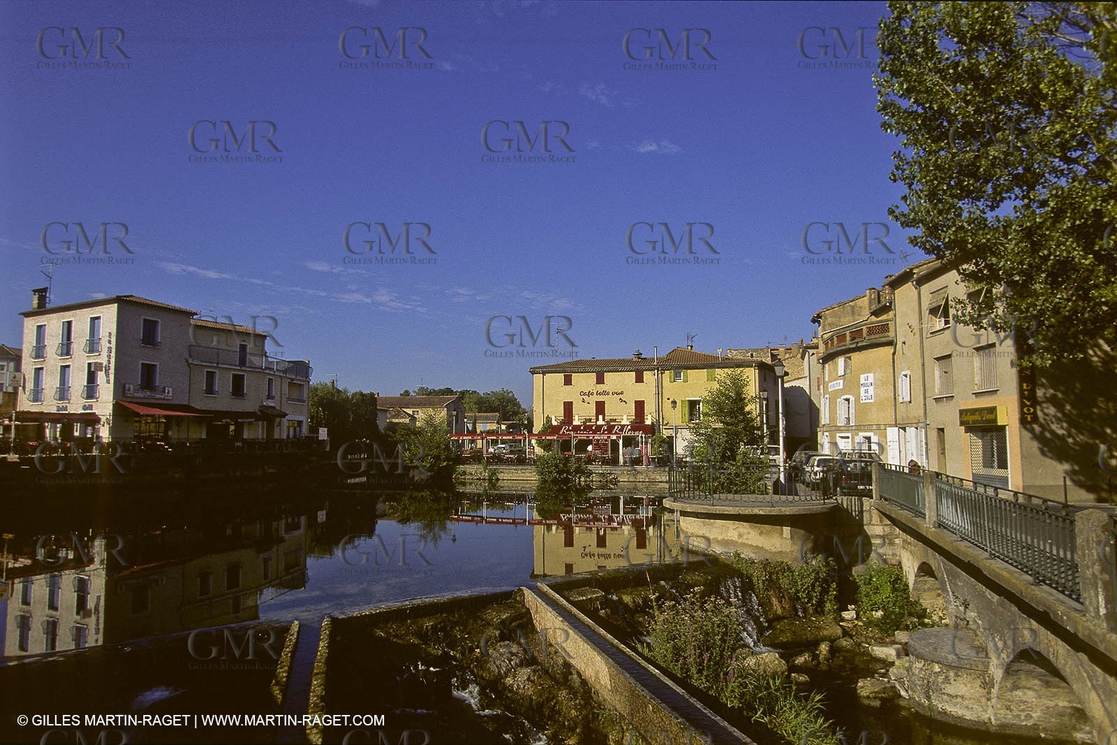 Provence (South France) - Cities and villages - 84 (Vaucluse) - L'île sur Sorgue