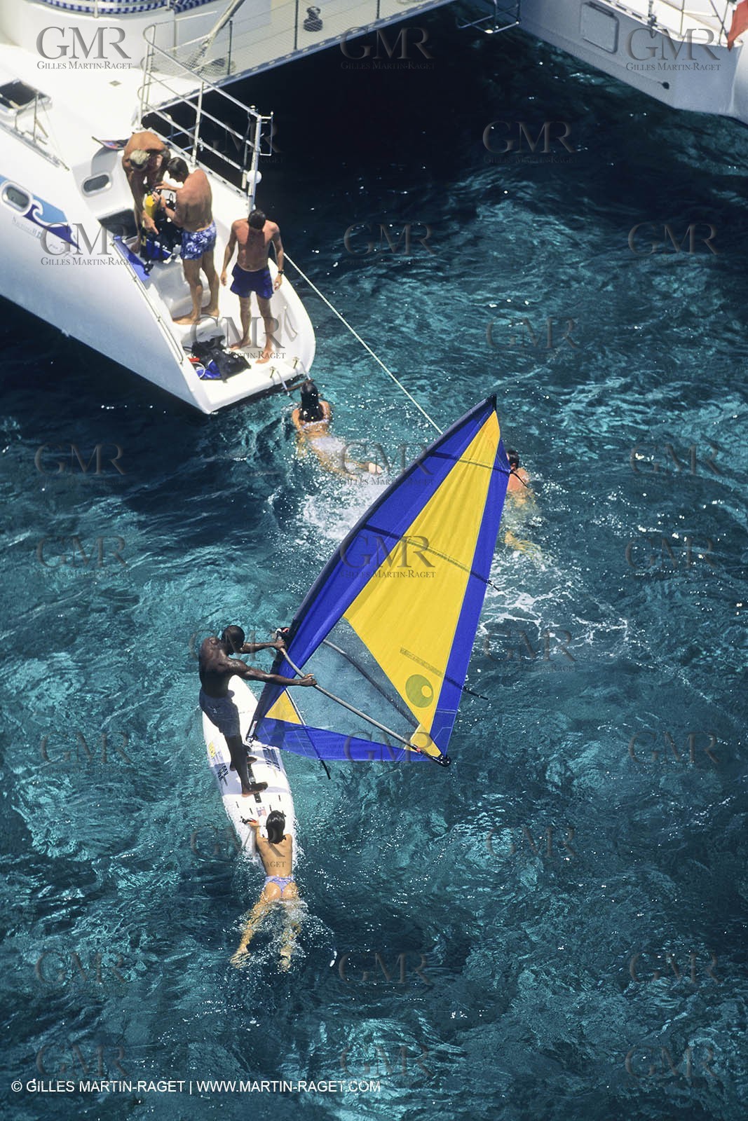 Sailing, cruising, people