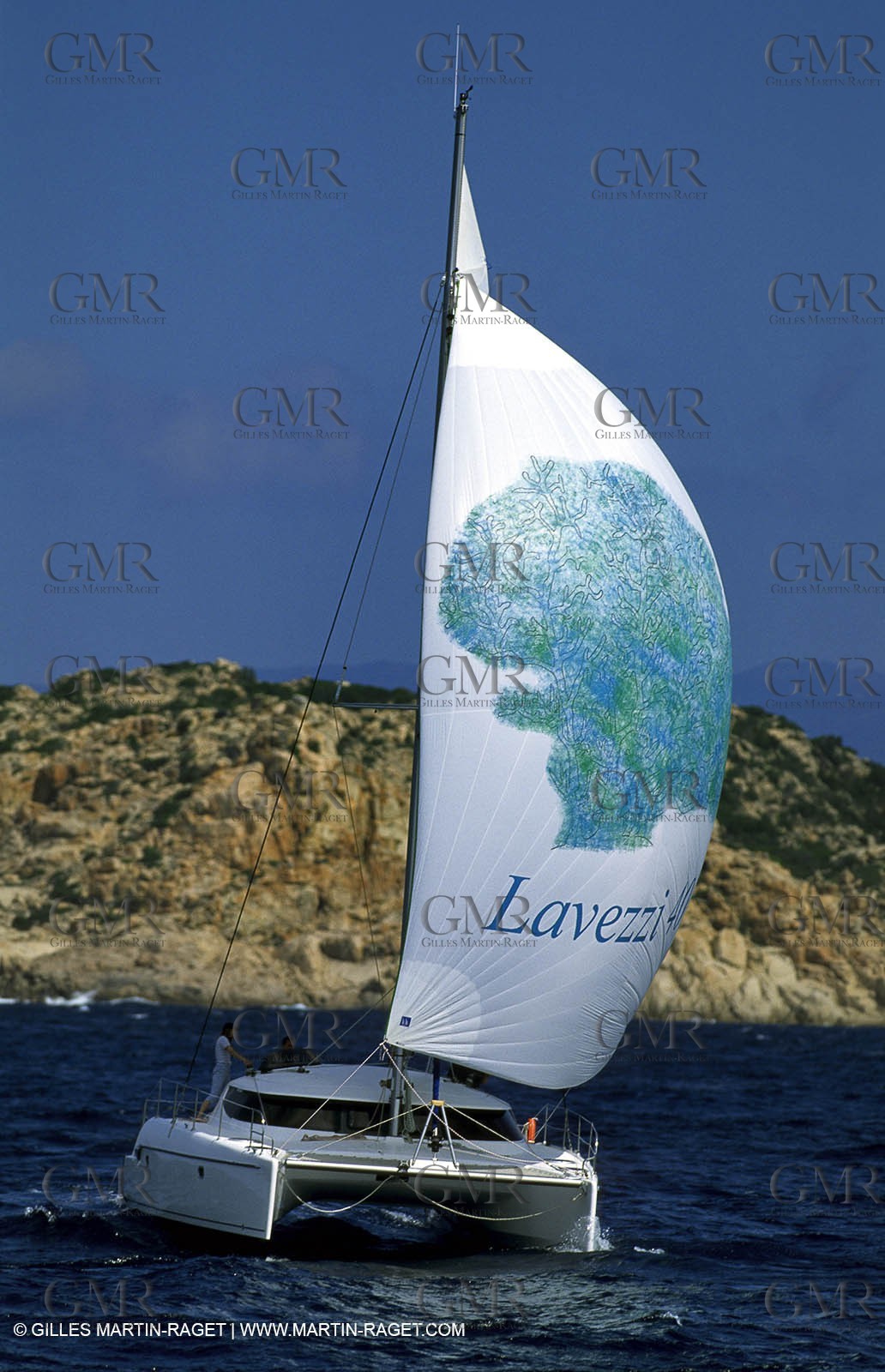 Cruising multihull sailing