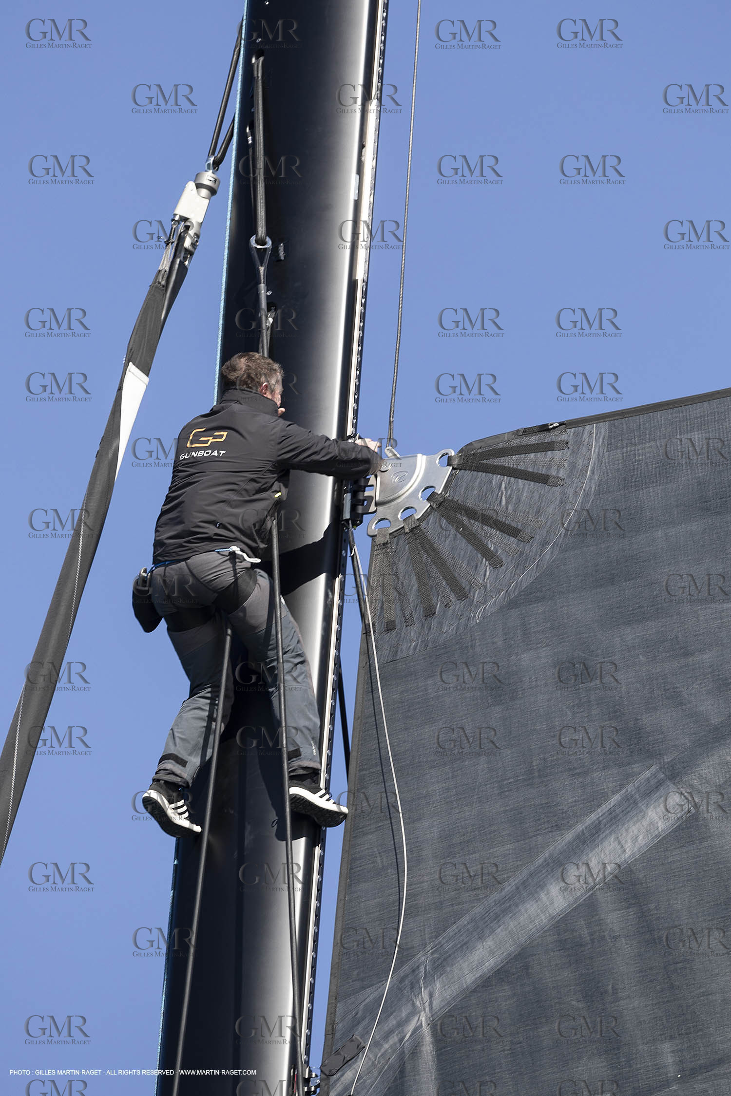 25 01 2019, La Grande Motte (FRA,34), Gunboat 68 first sail