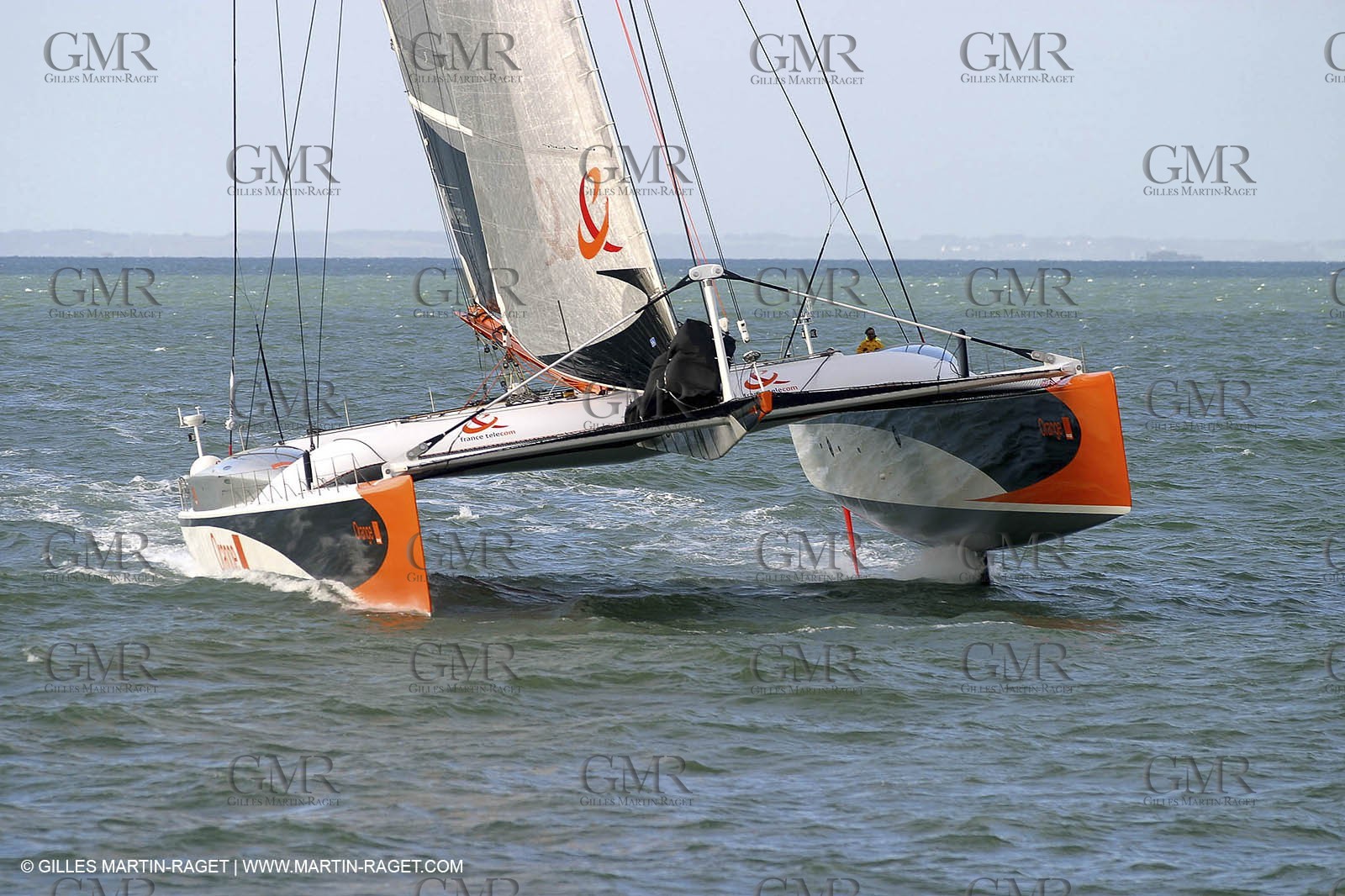 La Trinité   Mer - Orange II 1st sea trials