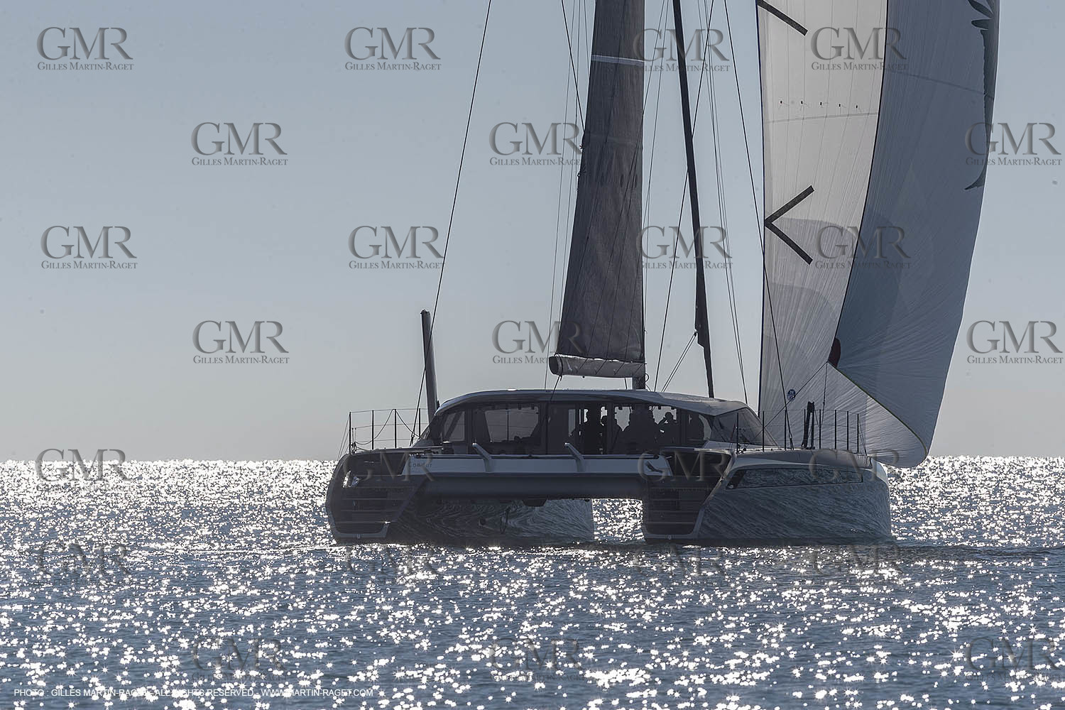 05 02 2019, La Grande Motte (FRA,34), Gunboat 68 sail testing  2