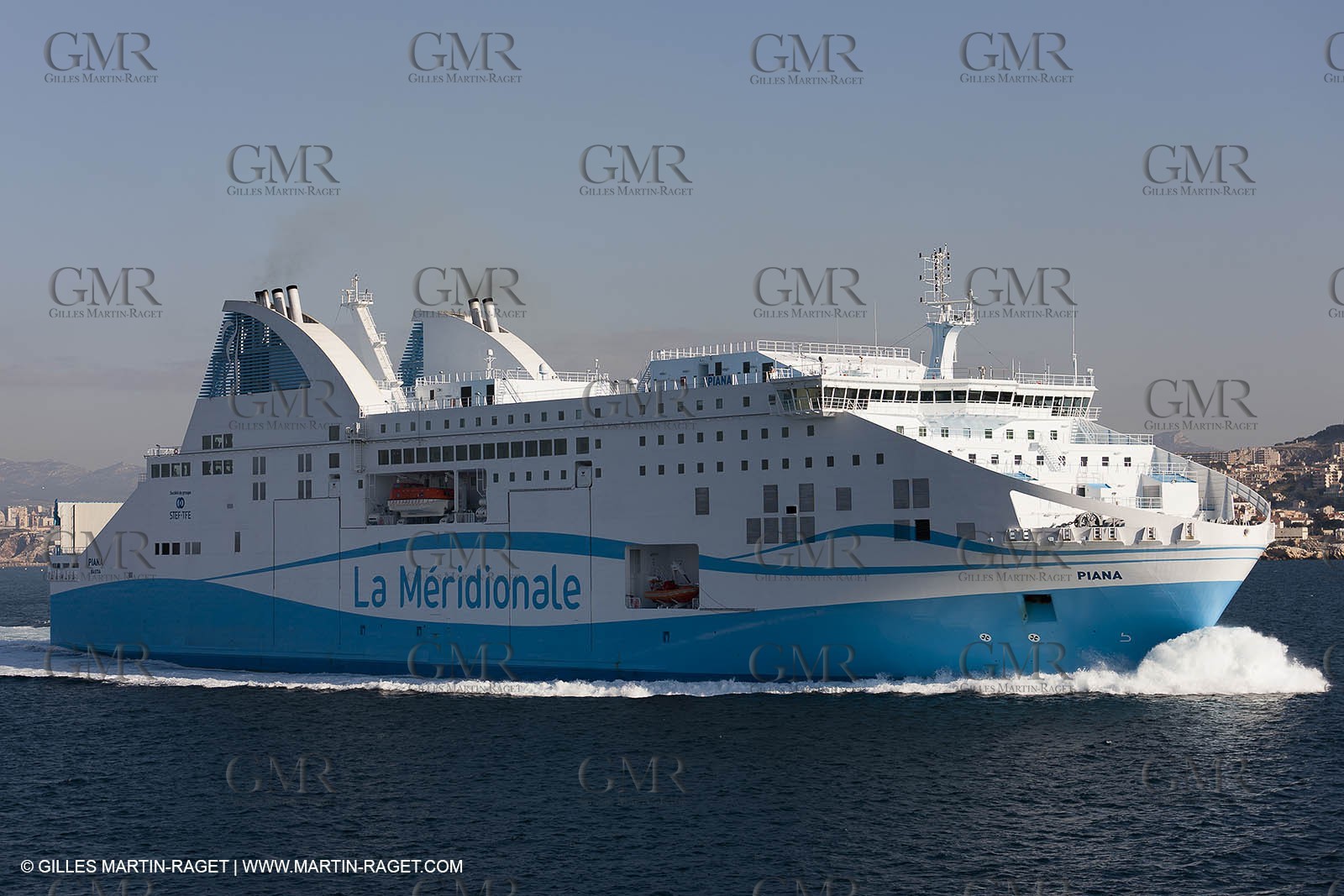 14 01 2012 - Marseille (FRA,13) - La Meridionale shipping company - the Piana off Marseille and the Calanques