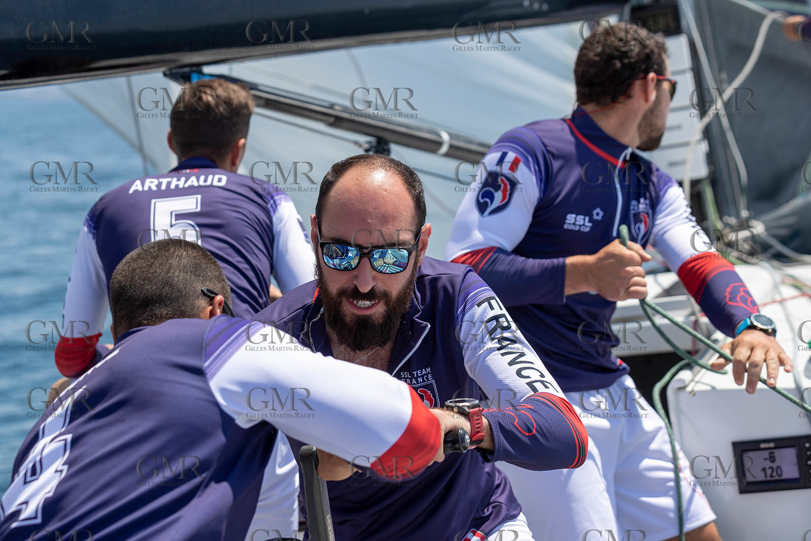 07 06 2021, Marseille (FRA,13), SSL Team France, Entraînement à bord de Tonerre de Glenn