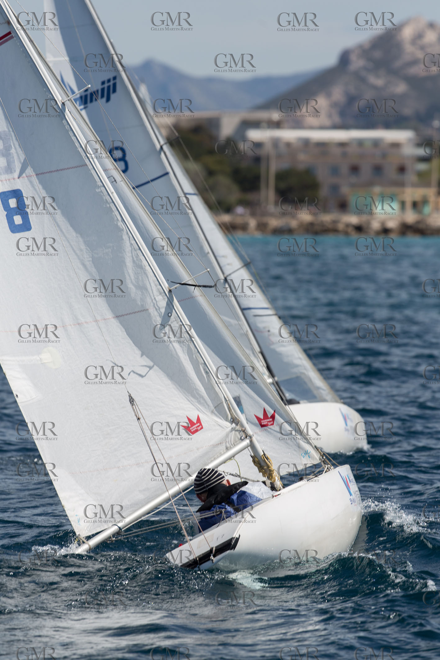 10 04 2016, Marseille (FRA,13), SNIM Dériveurs, Entrainements