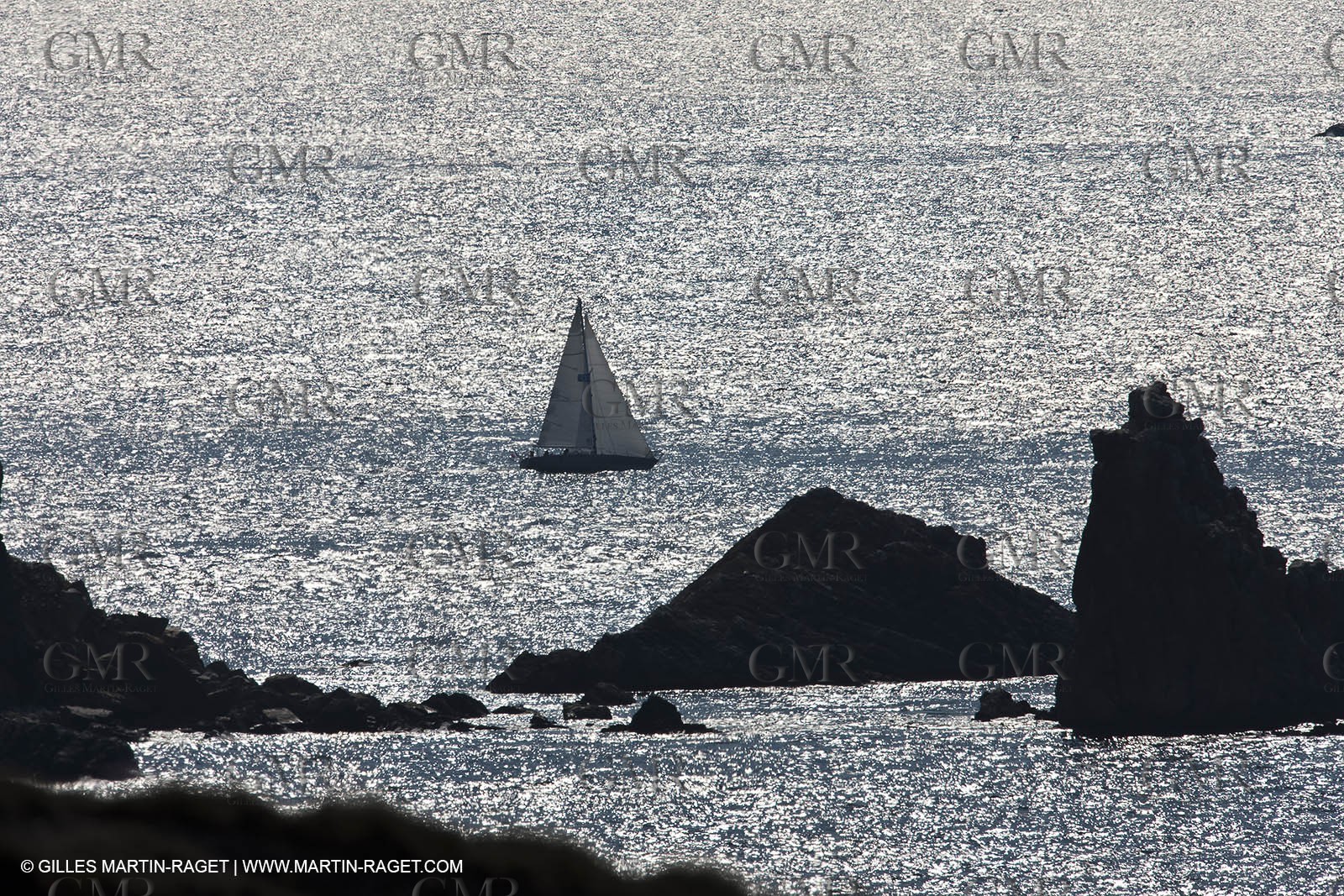 19 05 2010 - Brest (FRA,29) -  Pen Duick V in the Brest straight