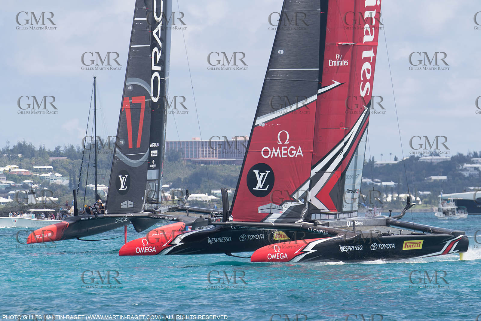 17 06 2017 - Bermuda (BDA) - 35th America's Cup 2017 - 35th America's Cup Match Presented by Louis Vuitton, Race day 1
