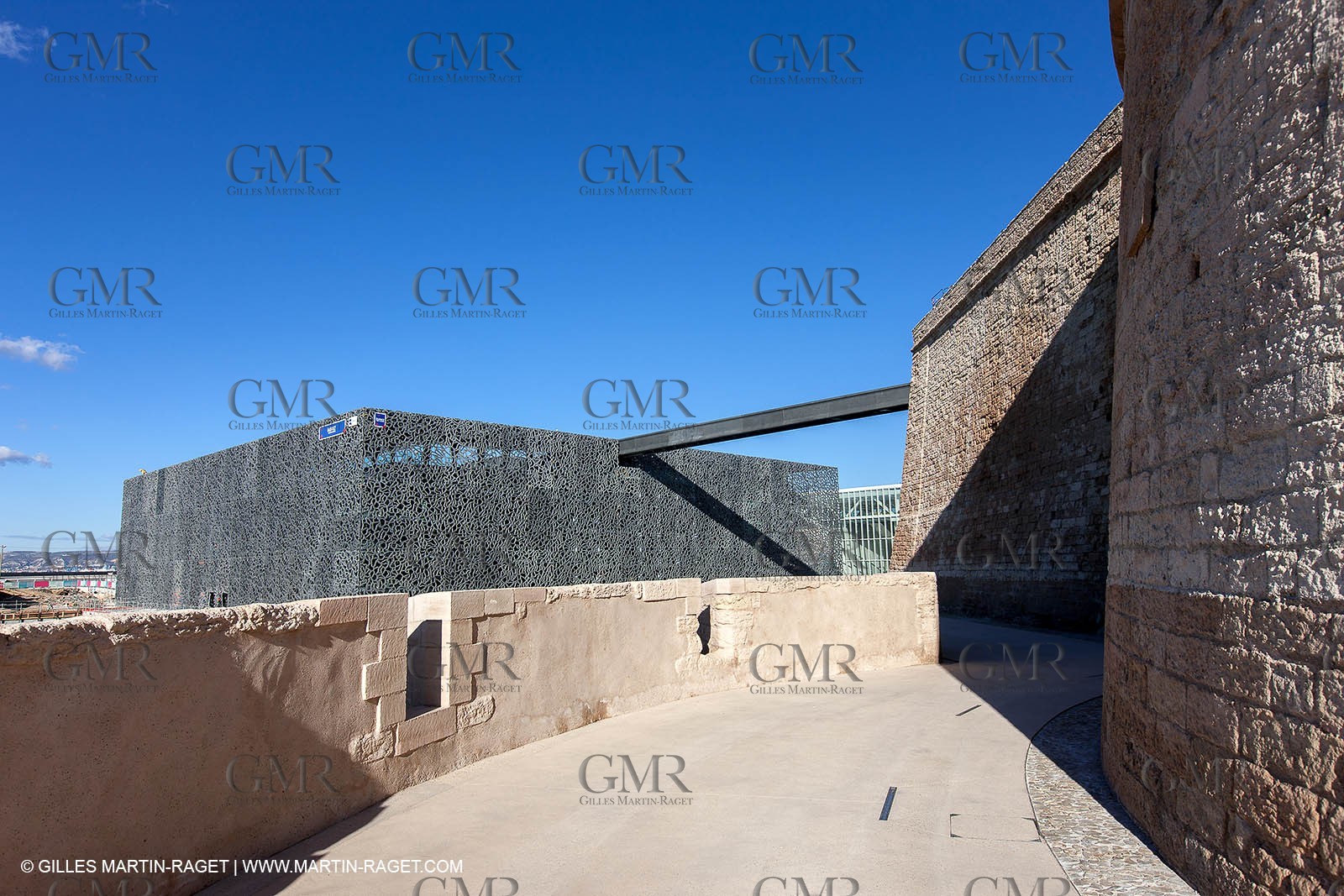 11 01 2013 - Marseille (FRA,13) - Marseille Provence 2013, European capital of Culture, J4 Esplanade, MUCEM Museum and Villa Mediterranée.