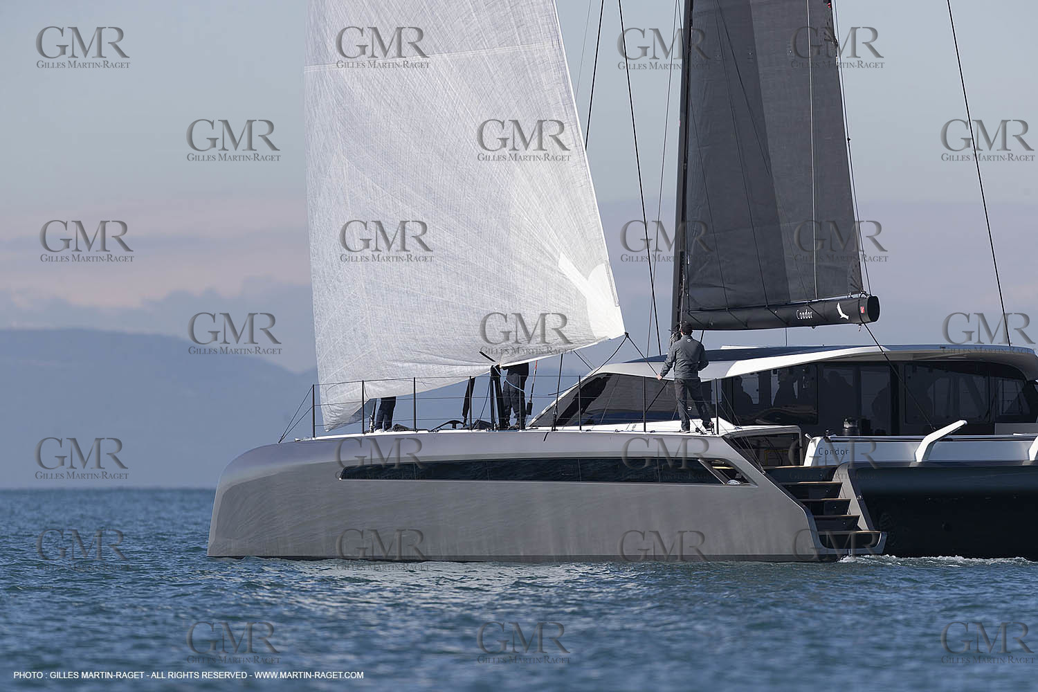 05 02 2019, La Grande Motte (FRA,34), Gunboat 68 sail testing  2