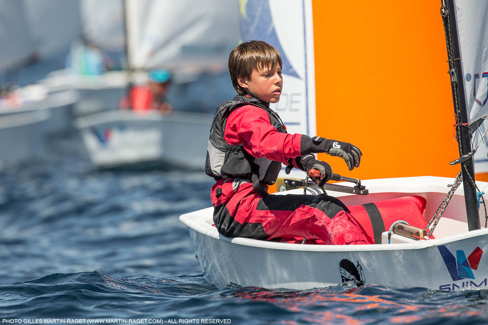 14 04 2016, Marseille (FRA,13), SNIM Dériveurs, Coupe Internationale de Printemps Optimist, Day 4