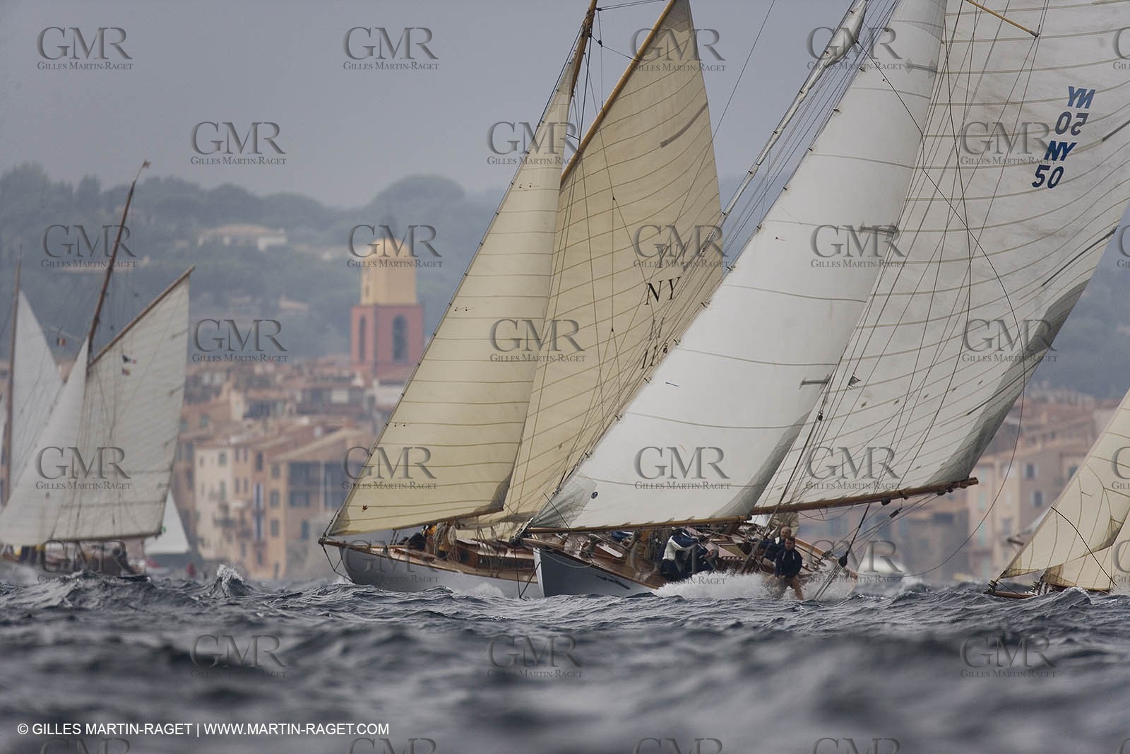 Sailing, Classic yachts, Voiles de Saint-Tropez 2006