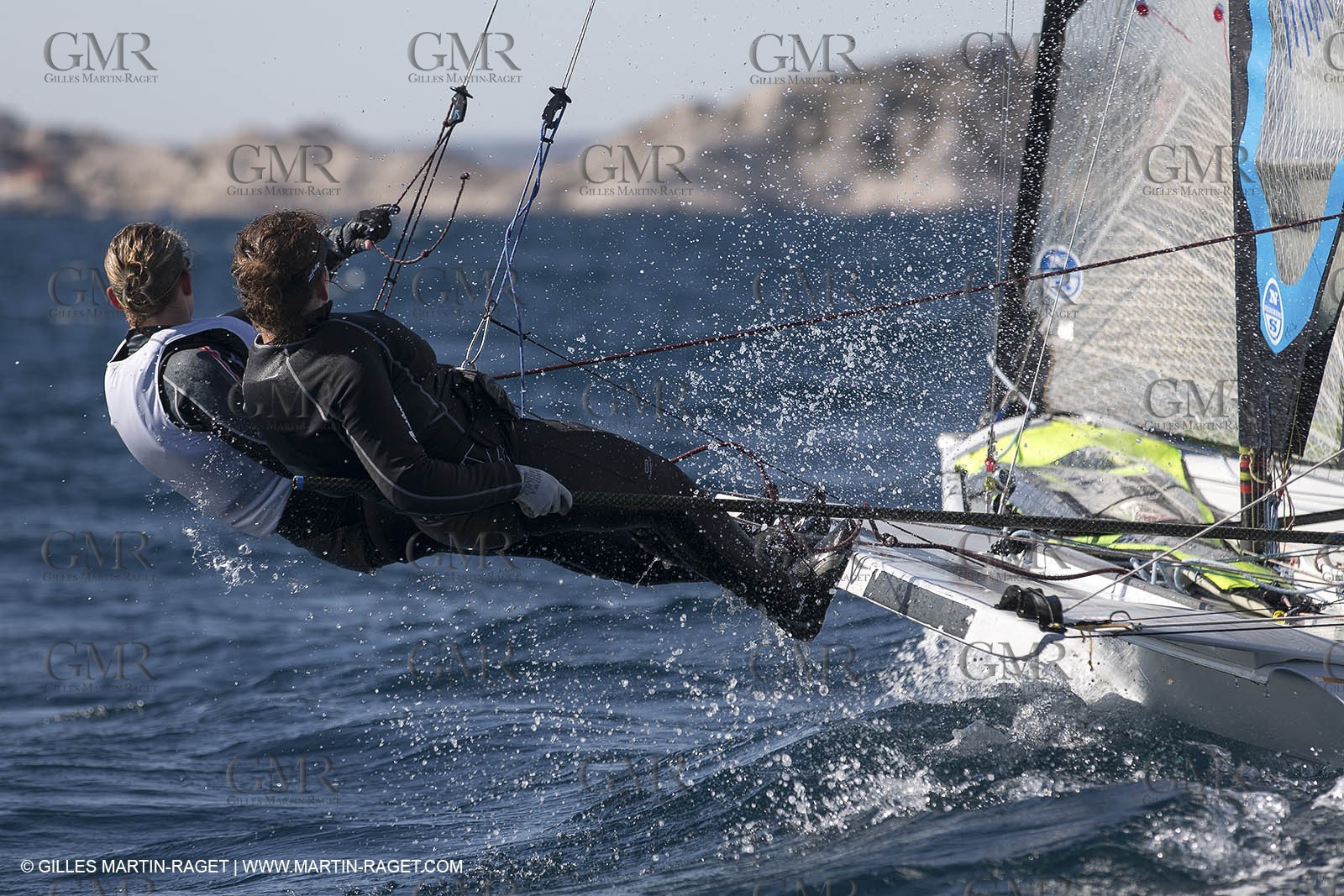 21 03 2013 - Marseille (FRA,13) - Essai du 49er FX