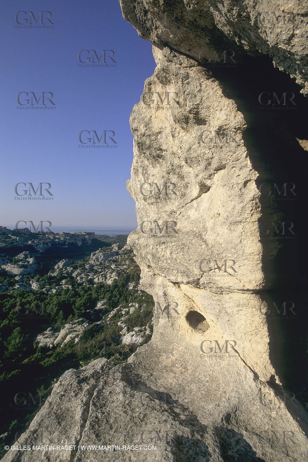 France, Provence, paysage des Alpilles, Alpilles landscapes, Les Baux de Provence