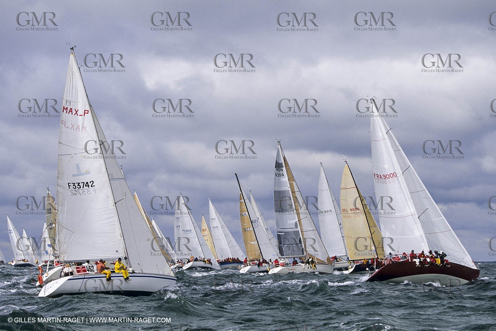 Sailing, Yacht Racing, Spi Ouest France, La Trinité sur mer (Britanny)
