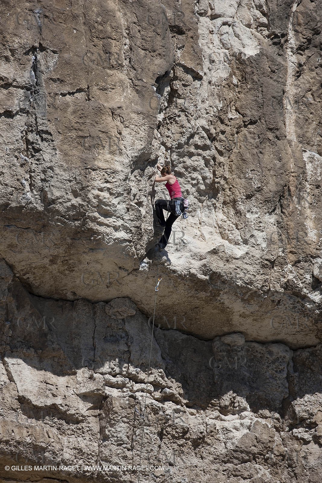26 03 2009 - Marseille (FRA, 13) - Les Calanques - Sugiton - Les toits cliff