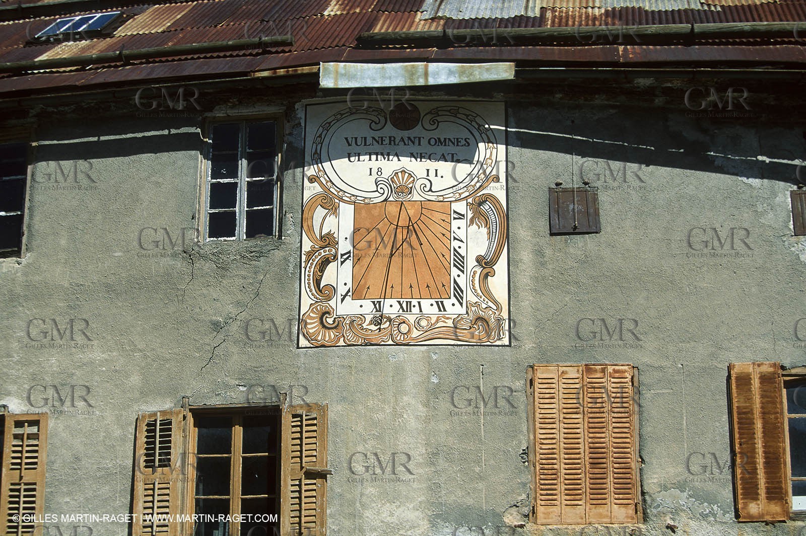 France - Southern Alps - Solar clocks