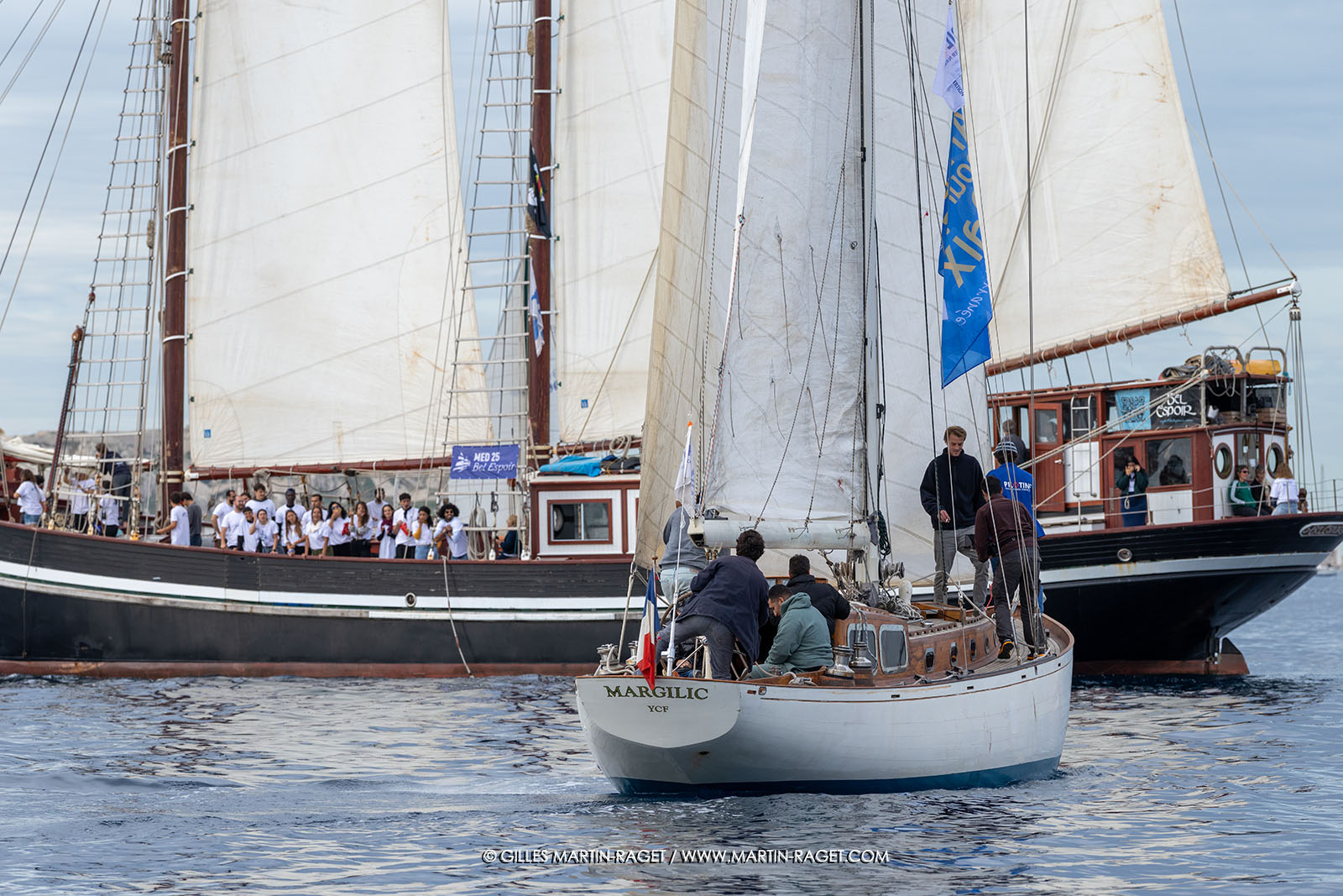 25 10 2025, Marseille (FRA), MED25 - Armada pour la Paix - Arrivée du Bel Espoir à Marseille