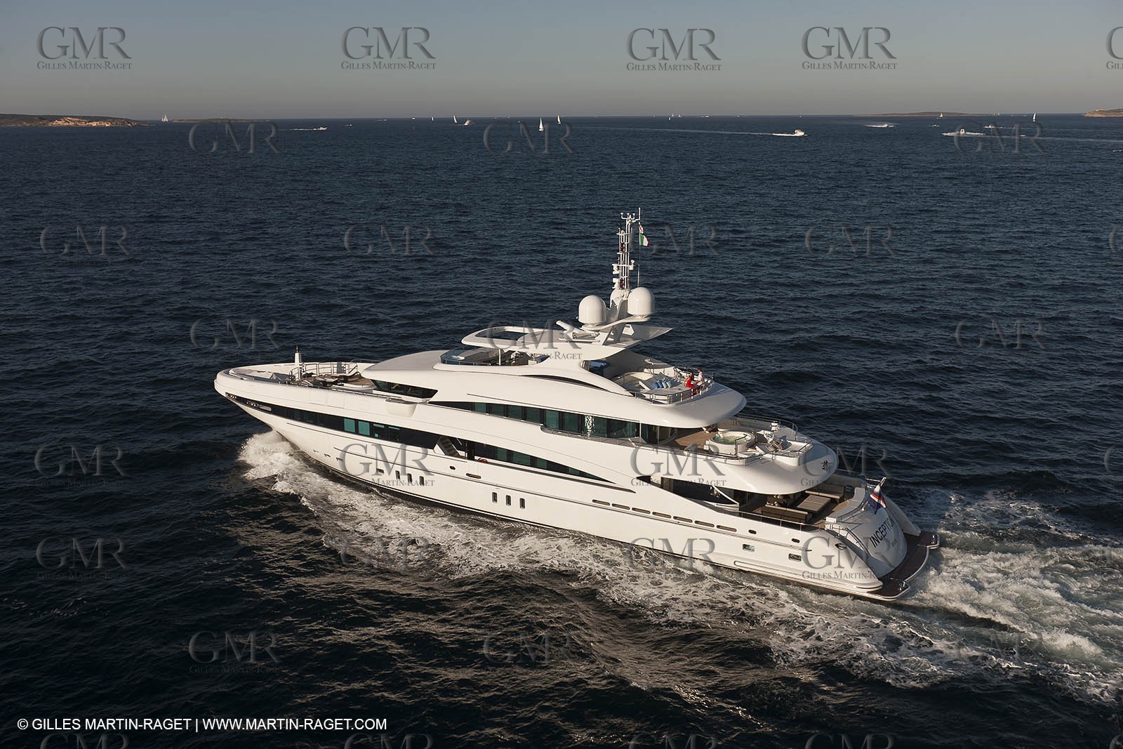 18 08 2011 - La Maddalena (ITA, Sardinia) - Motor yacht Inception