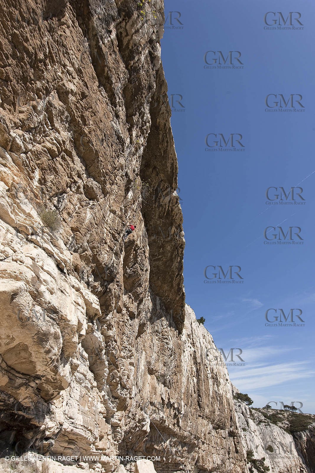 26 03 2009 - Marseille (FRA, 13) - Les Calanques - Sugiton - Les toits cliff